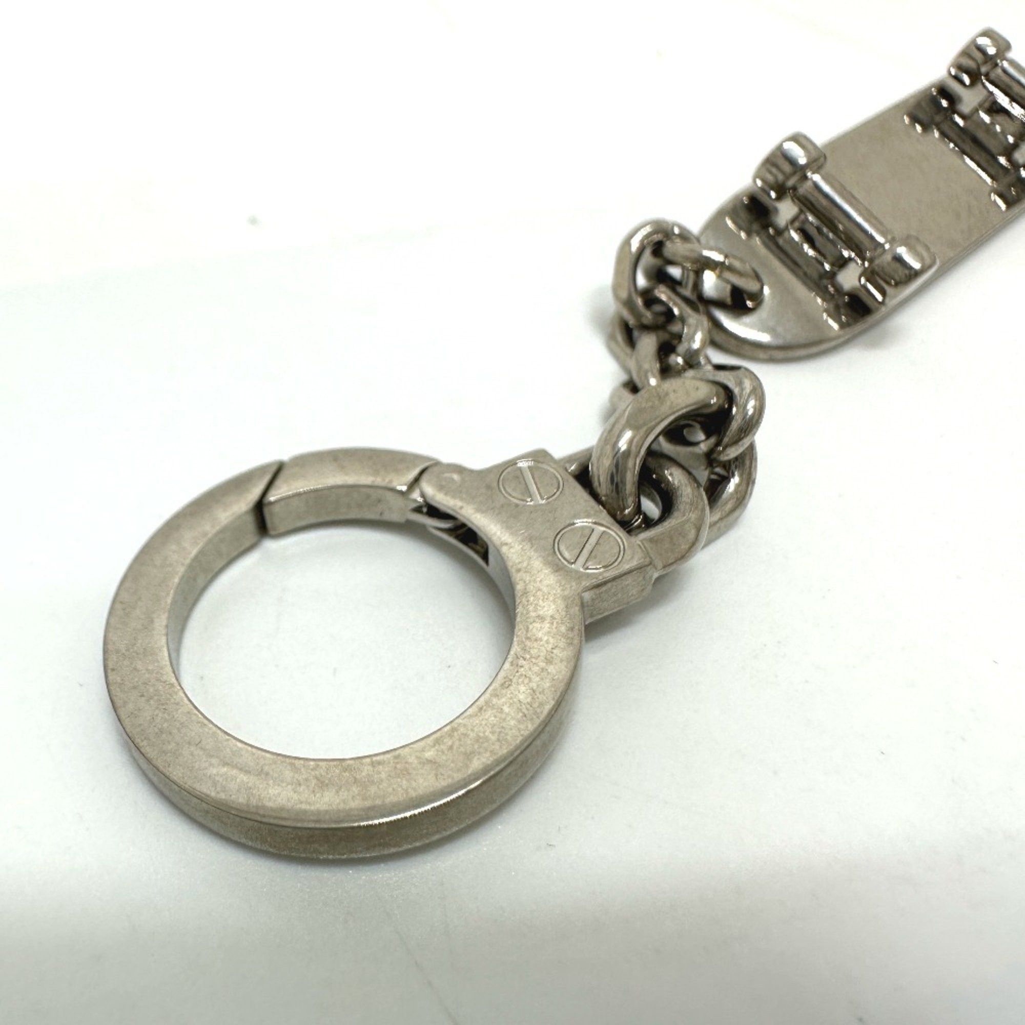 Celine CELINE Bag Charm Key Holder Black Silver Size ONE SIZE - 7 Thumbnail