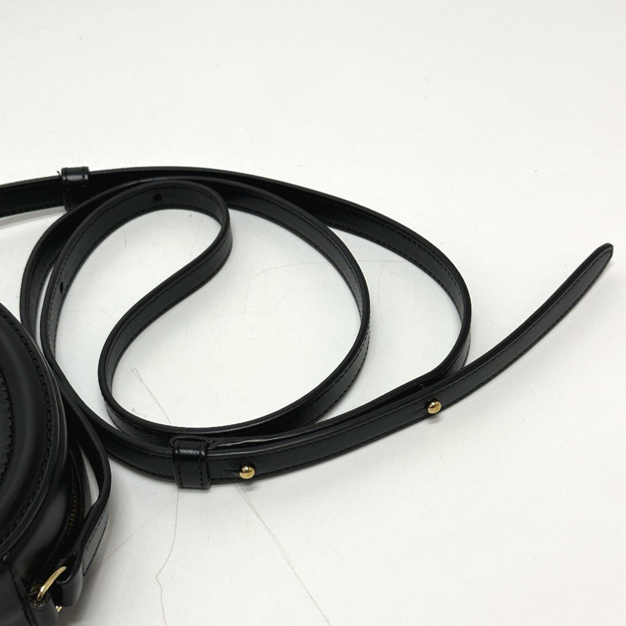 Celine CELINE Triomphe crossbody bag Shoulder Bag Black Size ONE SIZE - 8 Thumbnail