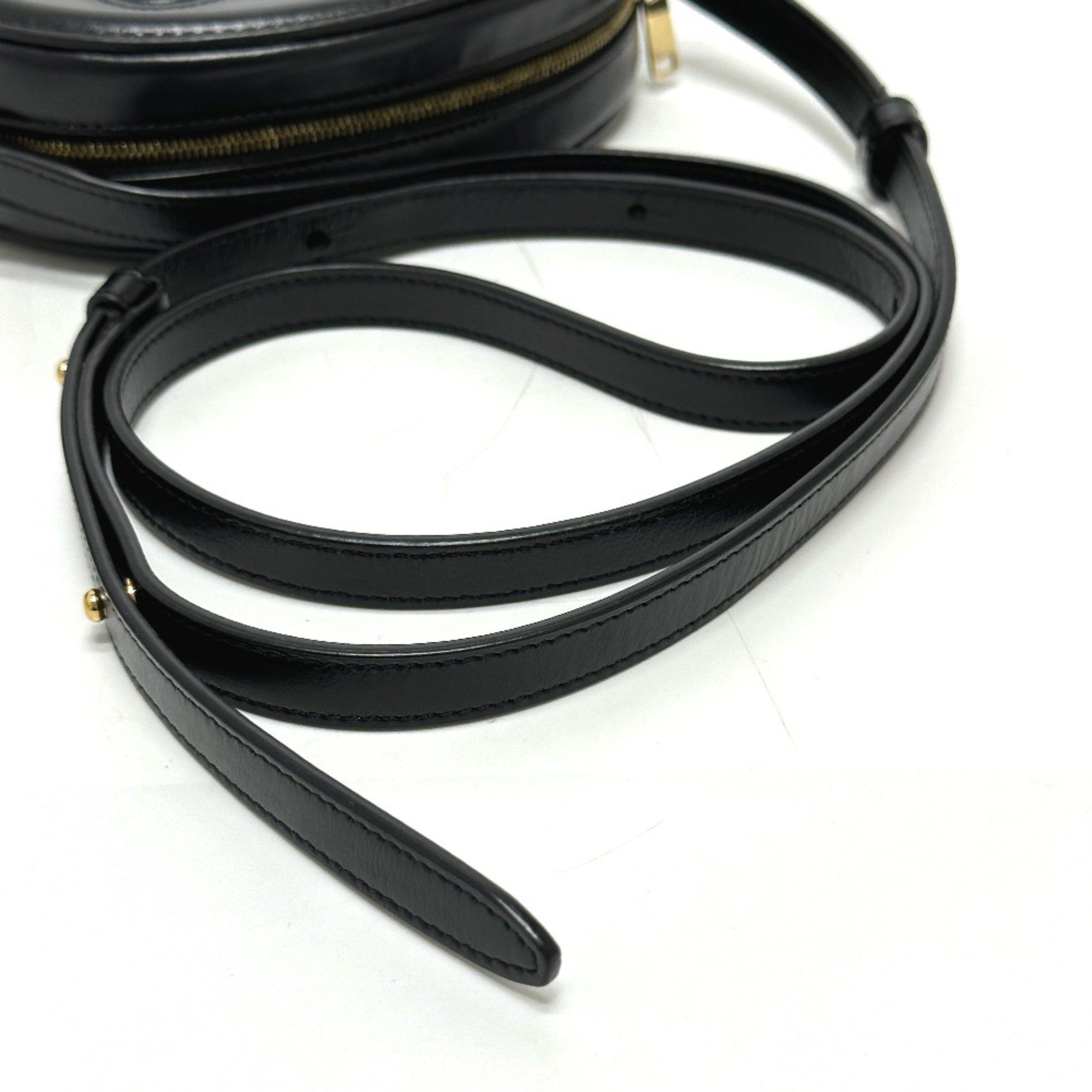 Celine CELINE Triomphe crossbody bag Shoulder Bag Black Size ONE SIZE - 9 Thumbnail