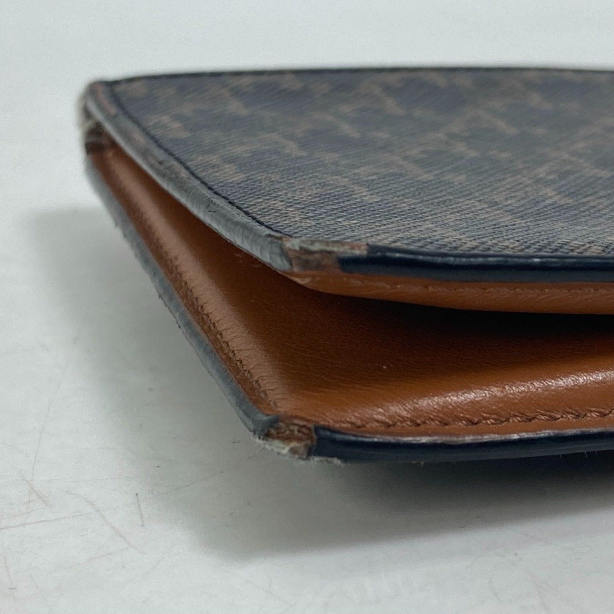 Celine CELINE Card Case with flap Folded wallet Brown Size ONE SIZE - 5 Thumbnail