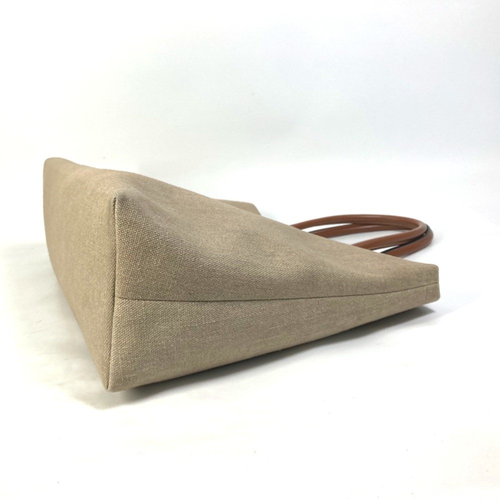 Celine CELINE 19006 Shoulder Logo Tote Bag Shoulder Bag Brown Size ONE SIZE - 4 Thumbnail