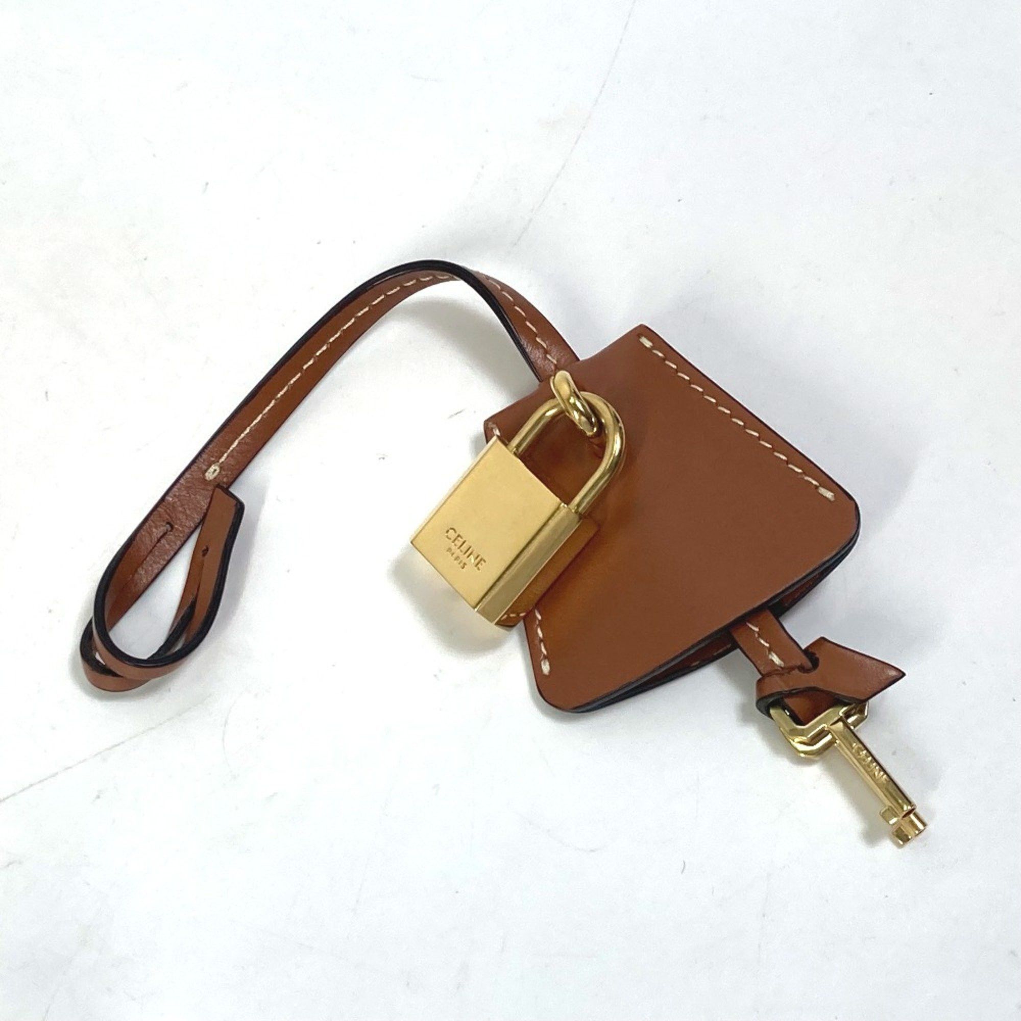 Celine CELINE 19006 Shoulder Logo Tote Bag Shoulder Bag Brown Size ONE SIZE - 13 Thumbnail