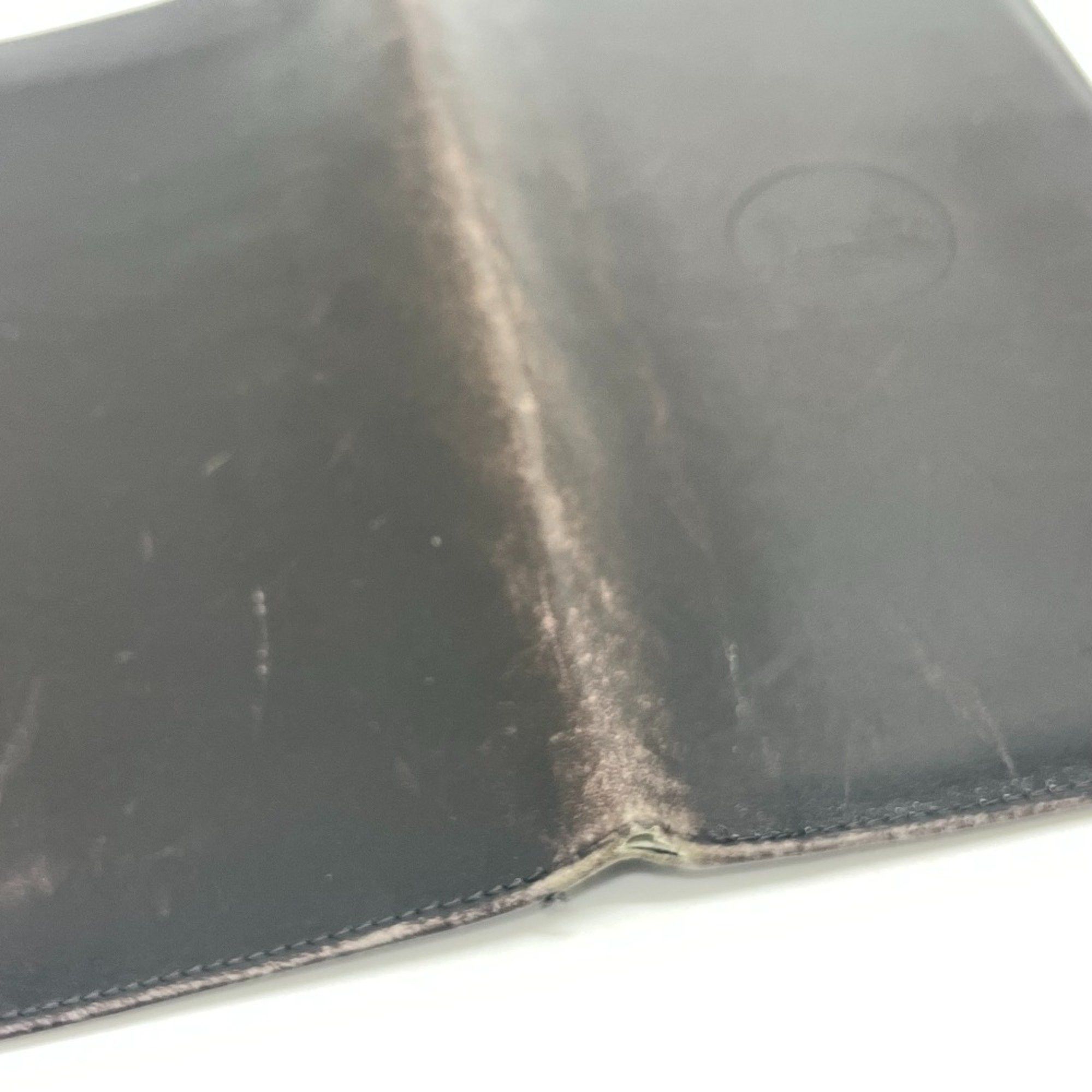 Celine CELINE Carriage logo Bill Compartment Long Wallet Black Size ONE SIZE - 5 Thumbnail