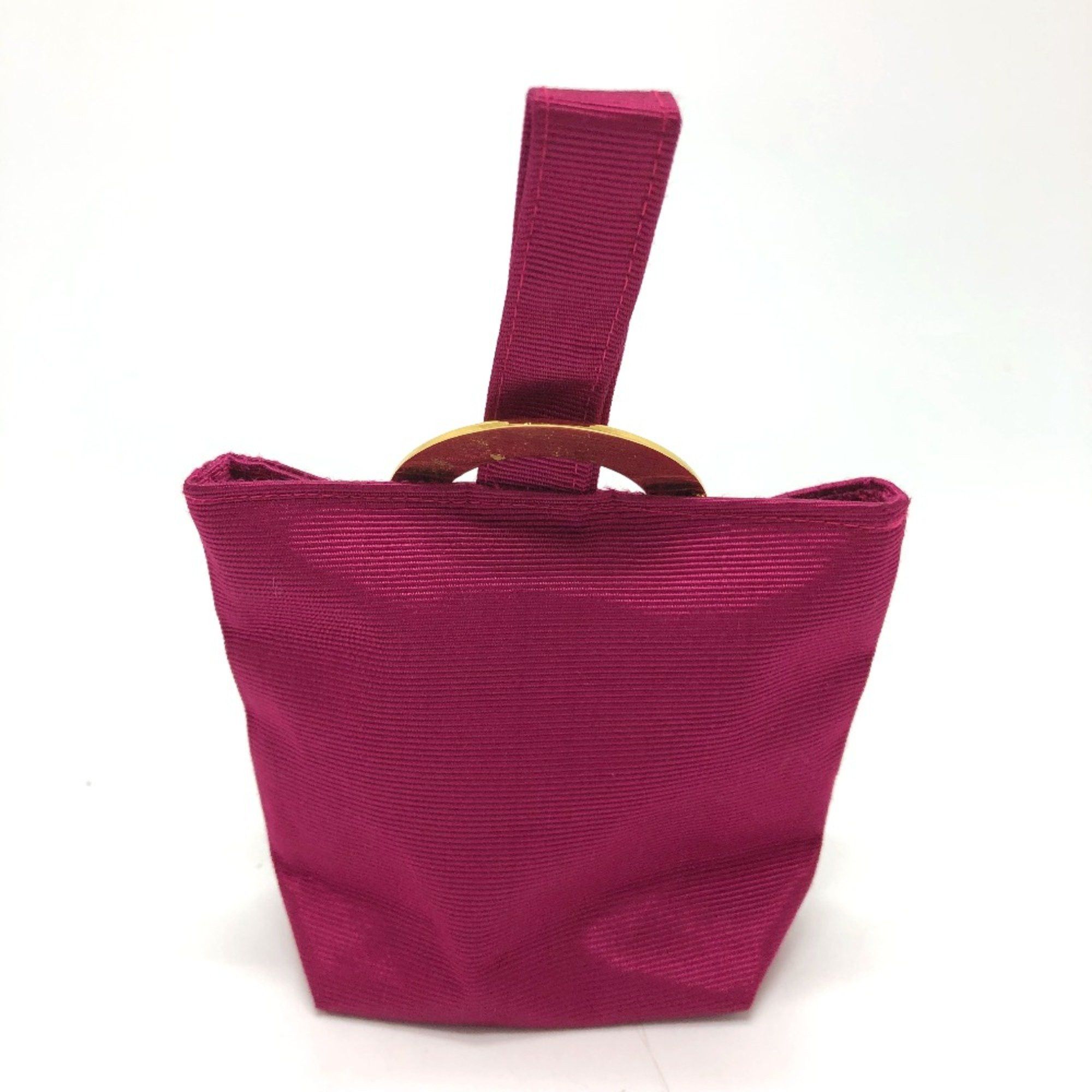 Celine CELINE Circle logo Bag Cosmetics Pouch pink GoldHardware Size ONE SIZE - 2 Thumbnail