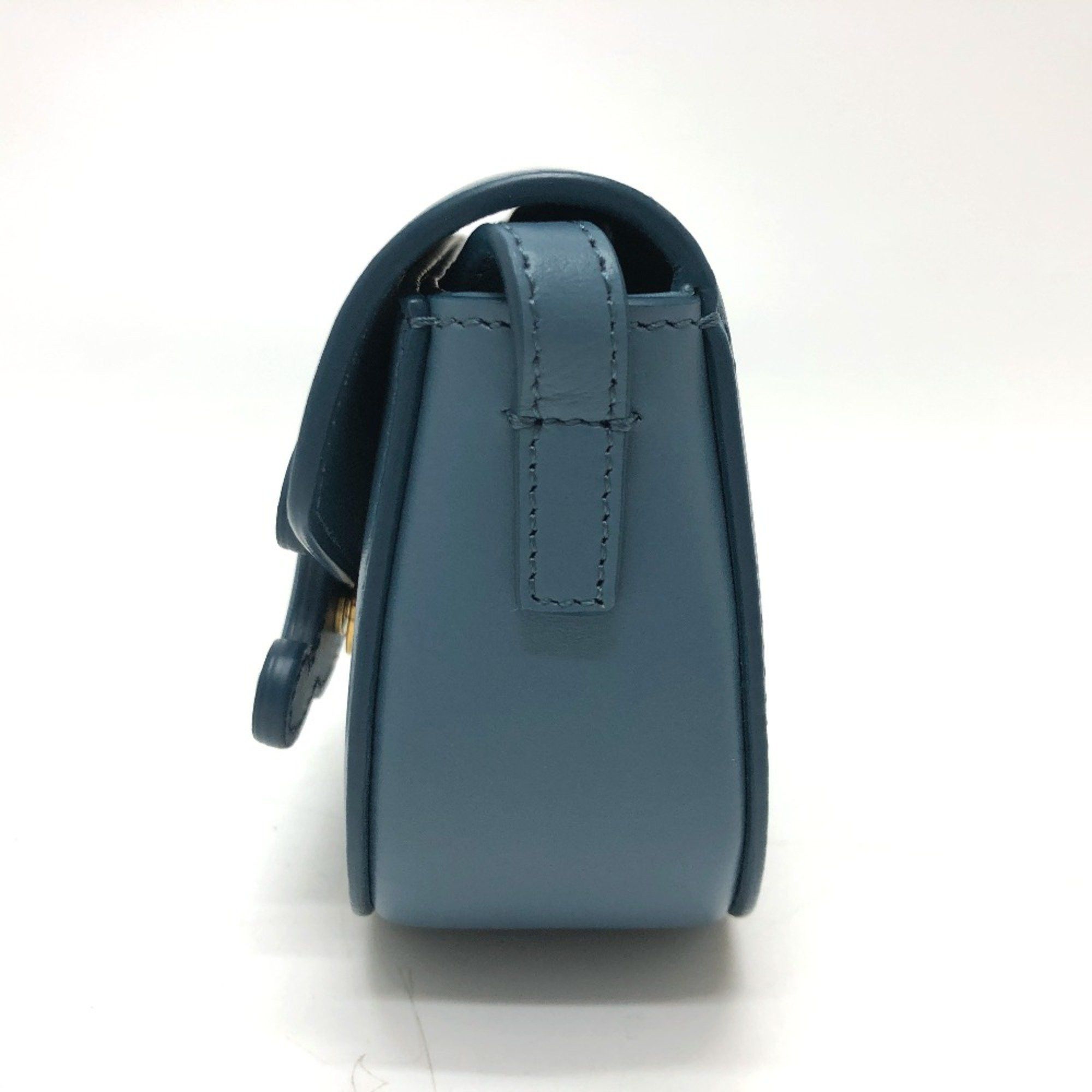 Celine CELINE Triomphe Shoulder Bag blue Size ONE SIZE - 3 Thumbnail