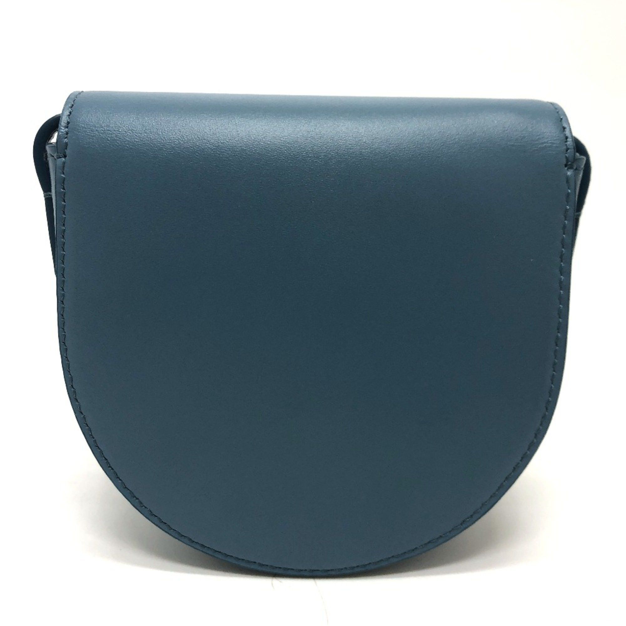 Celine CELINE Triomphe Shoulder Bag blue Size ONE SIZE - 2 Thumbnail