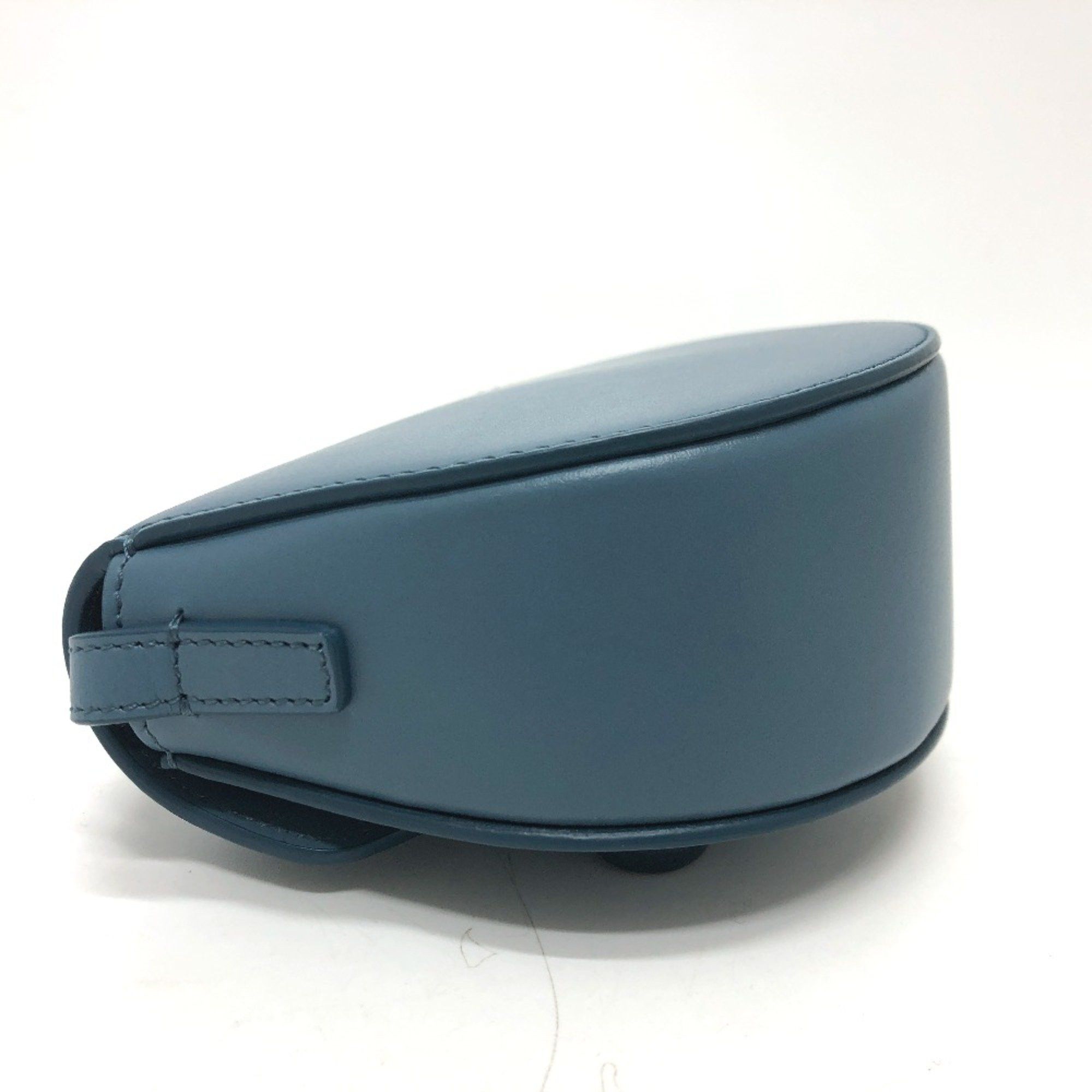Celine CELINE Triomphe Shoulder Bag blue Size ONE SIZE - 4 Thumbnail