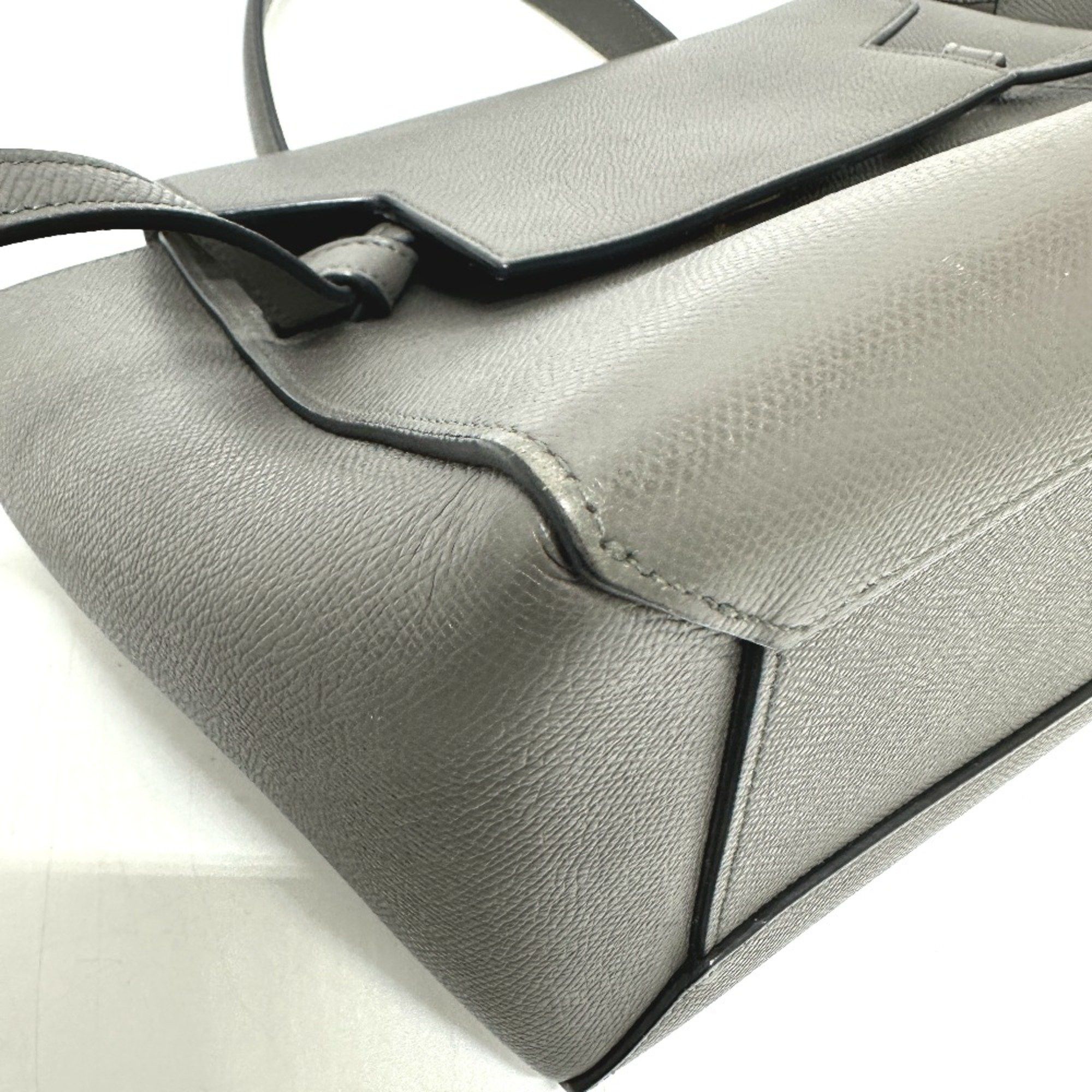 Celine CELINE 189153 logo 2WAY Shoulder Bag Hand Bag gray Size ONE SIZE - 5 Thumbnail