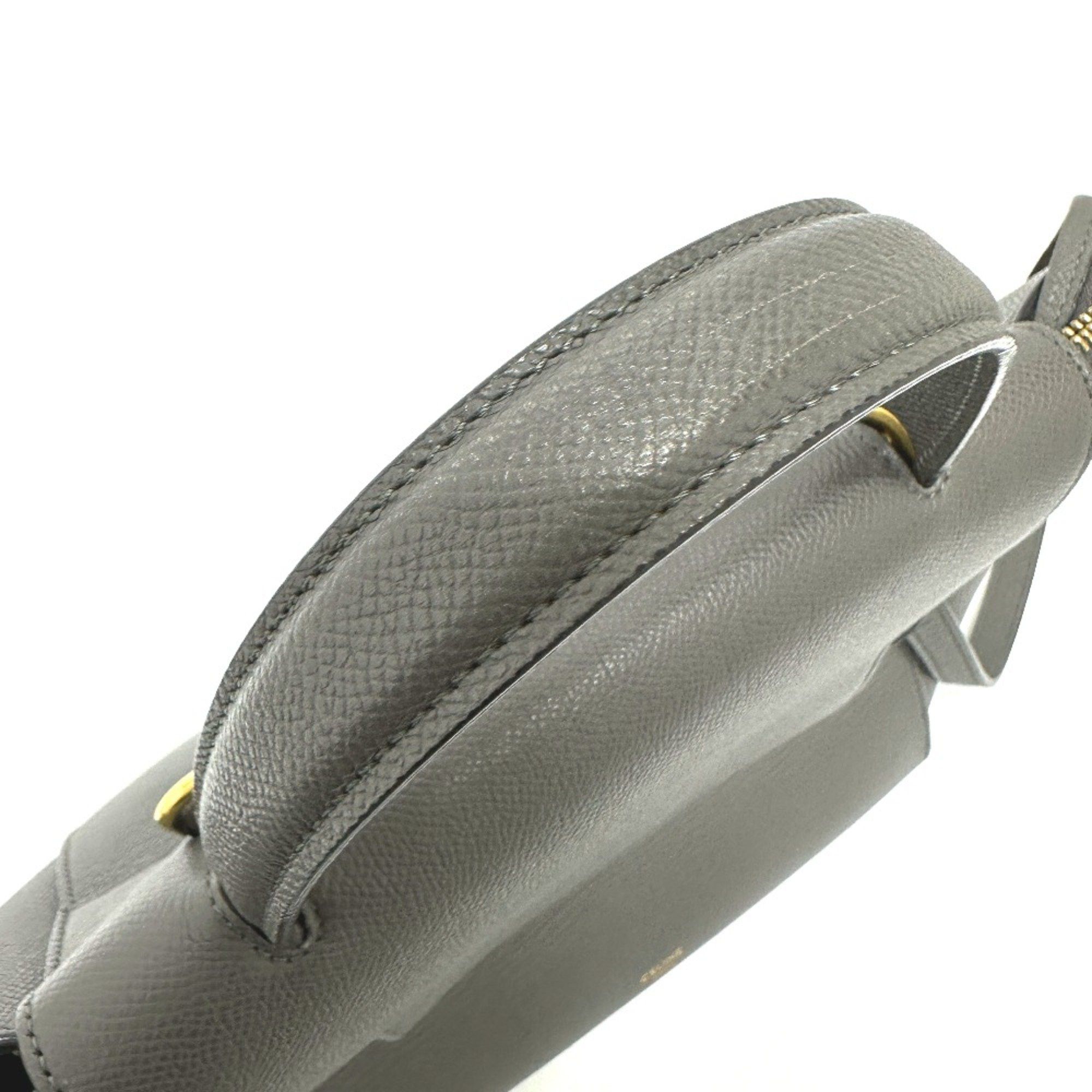 Celine CELINE 189153 logo 2WAY Shoulder Bag Hand Bag gray Size ONE SIZE - 6 Thumbnail