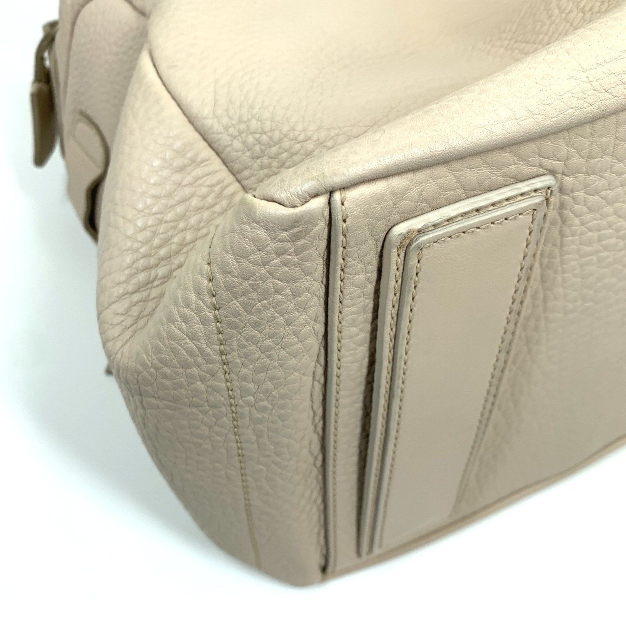 Celine CELINE Old logo Bag Hand Bag Beige Size ONE SIZE - 5 Thumbnail