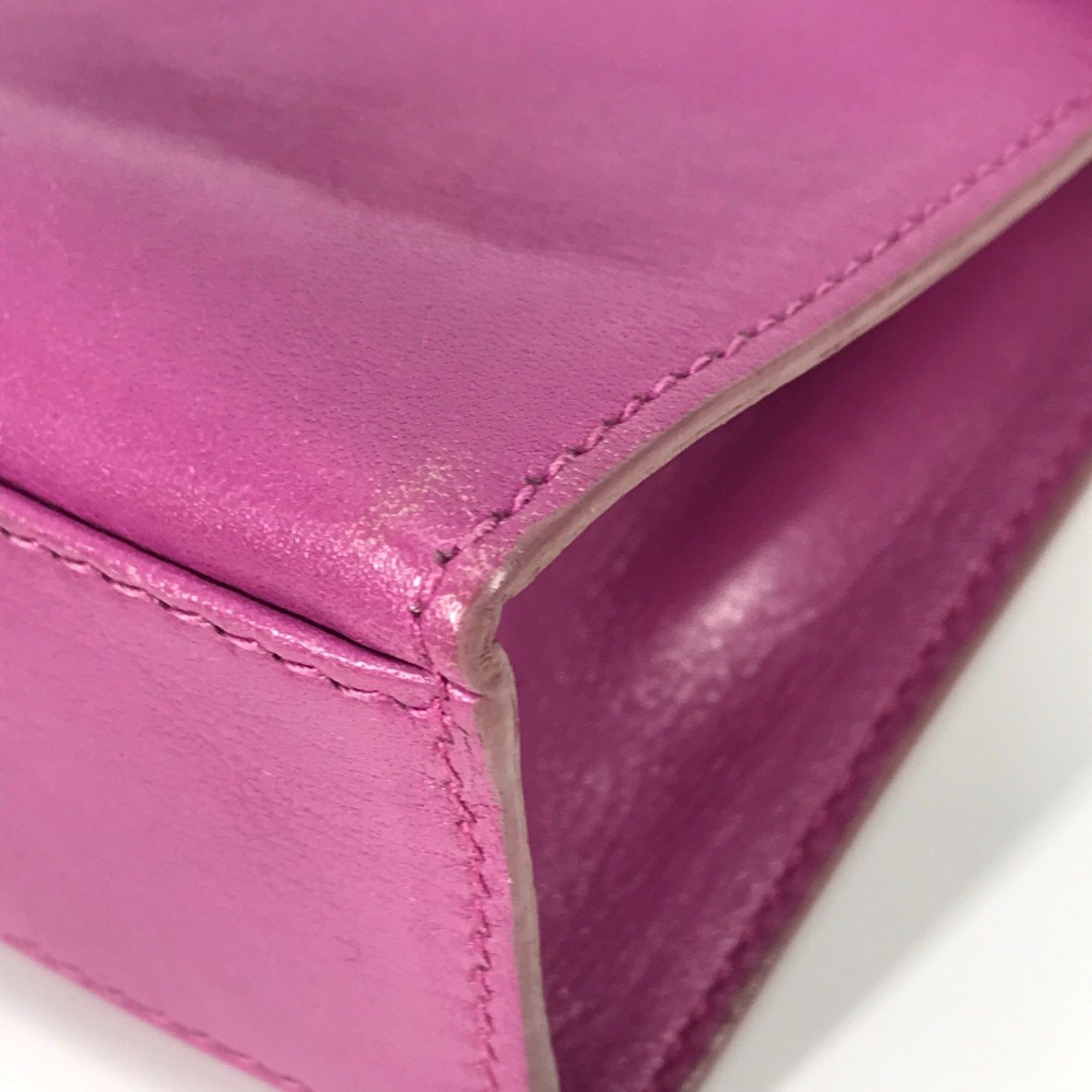 Celine CELINE Bag vintage bag Hand Bag Purple Based Gold Size ONE SIZE - 5 Thumbnail