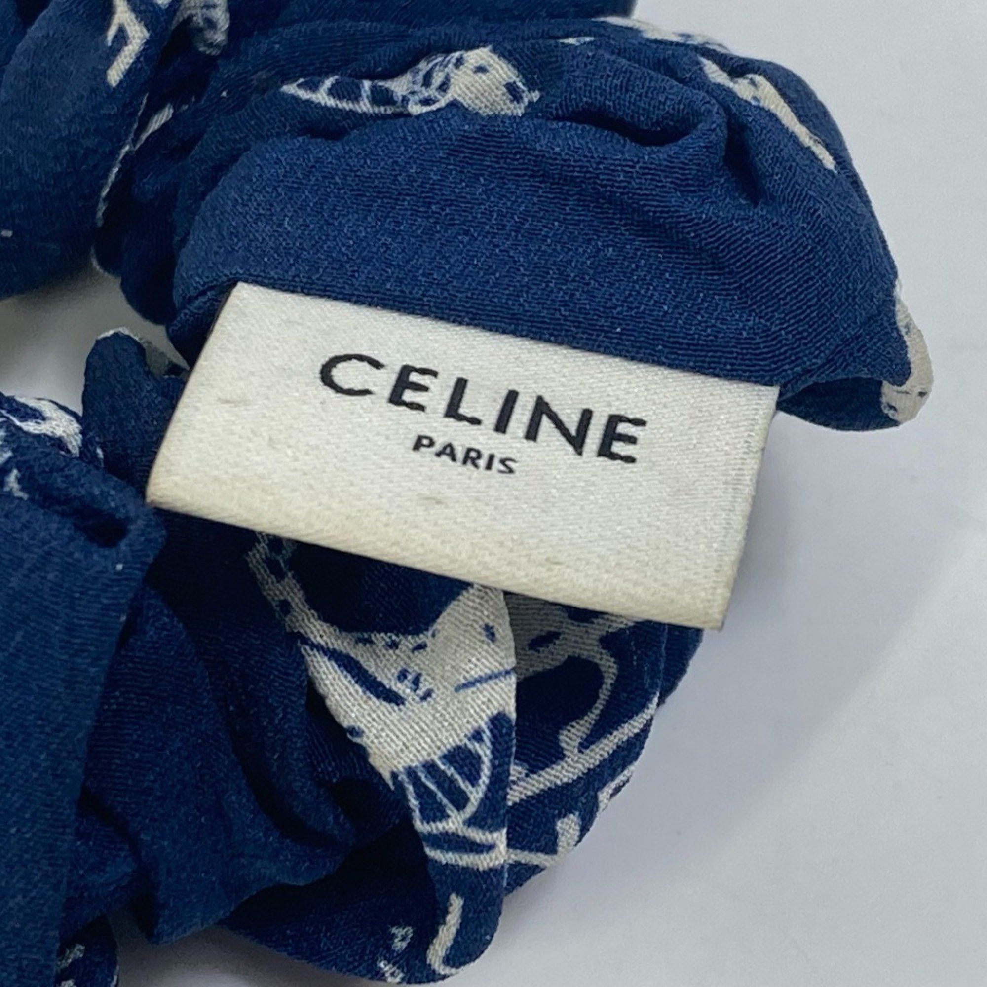 Celine CELINE hair accessories hair rubber Shush blue White Size ONE SIZE - 8 Thumbnail
