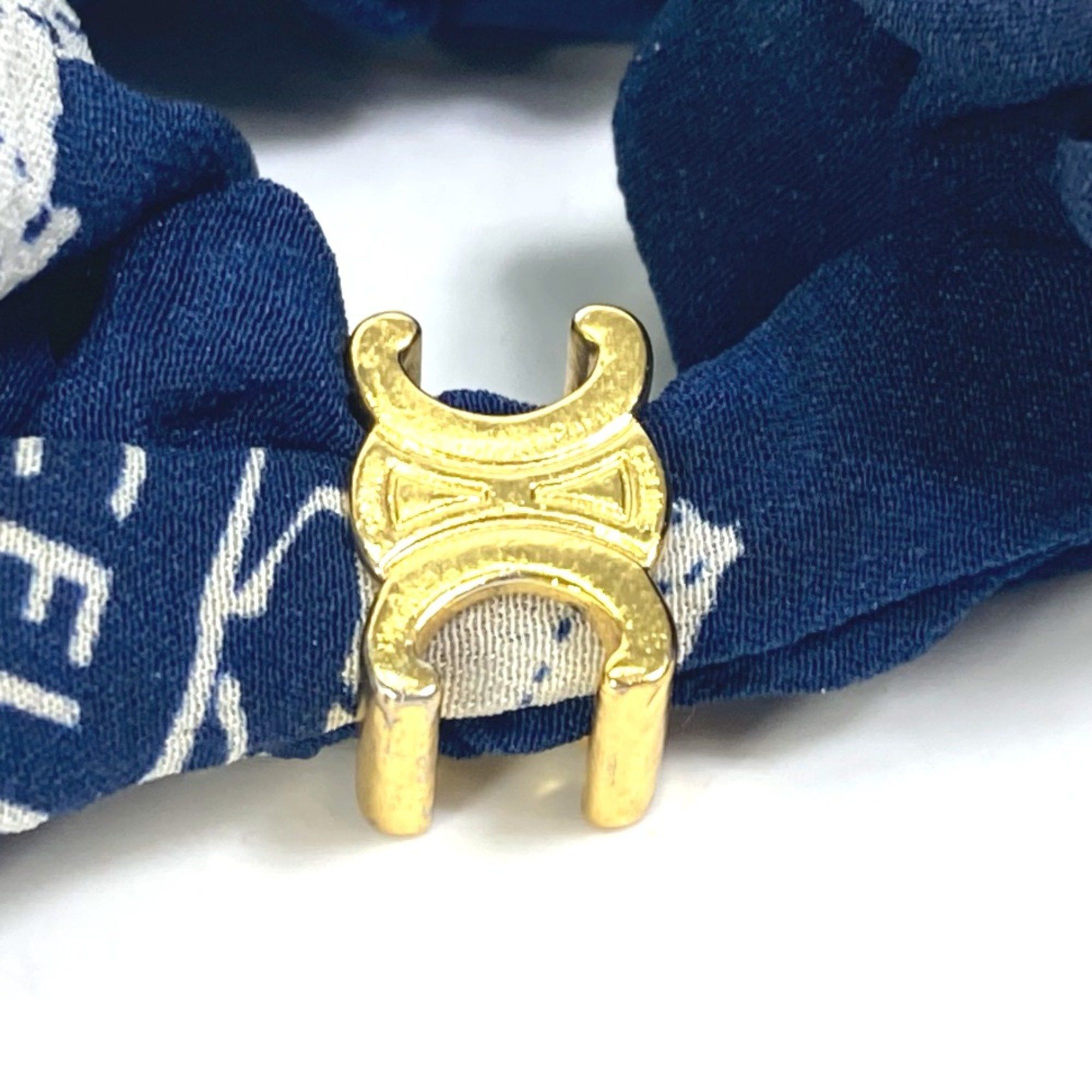 Celine CELINE hair accessories hair rubber Shush blue White Size ONE SIZE - 2 Thumbnail
