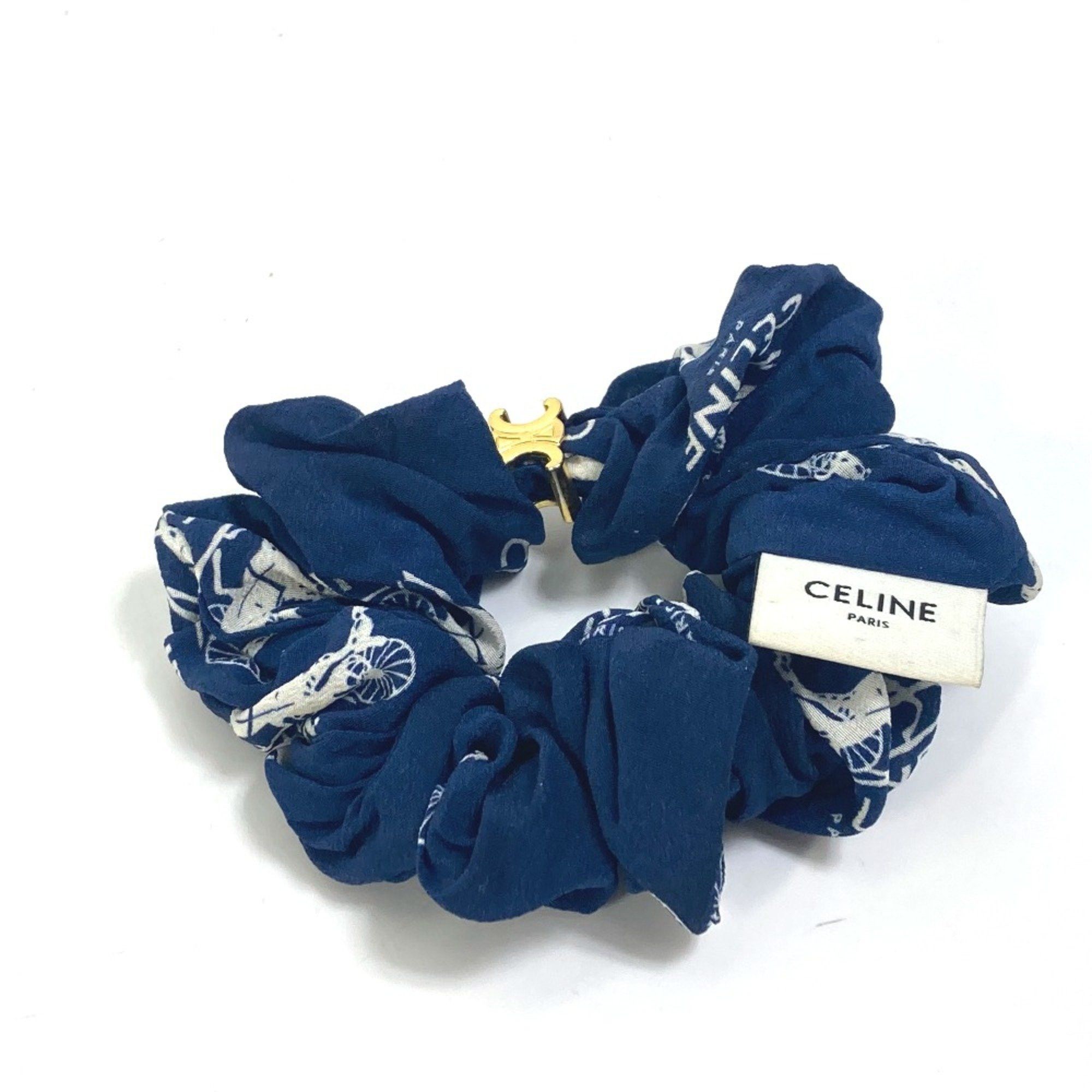 Celine CELINE hair accessories hair rubber Shush blue White Size ONE SIZE - 7 Thumbnail