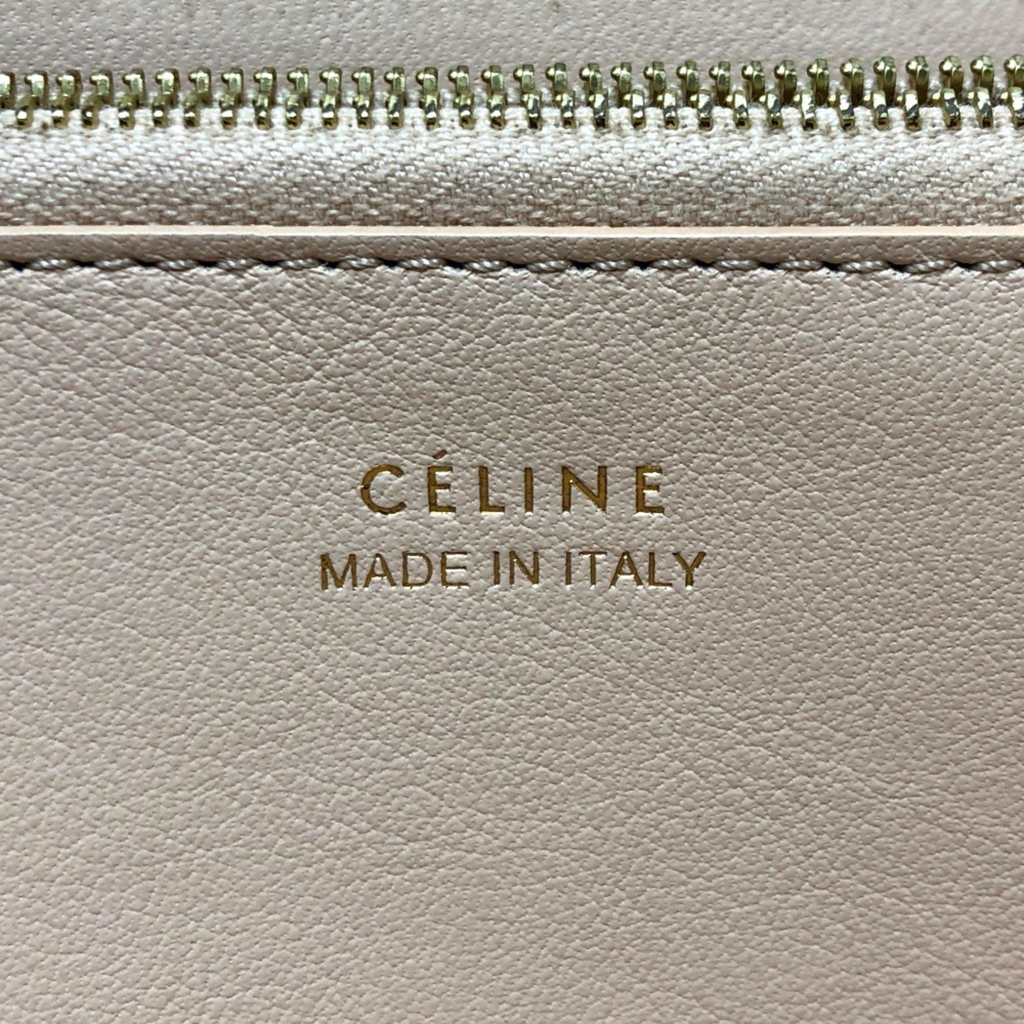 Celine CELINE Zip Around Long Wallet BeigeBased GoldHardware Size ONE SIZE - 15 Thumbnail