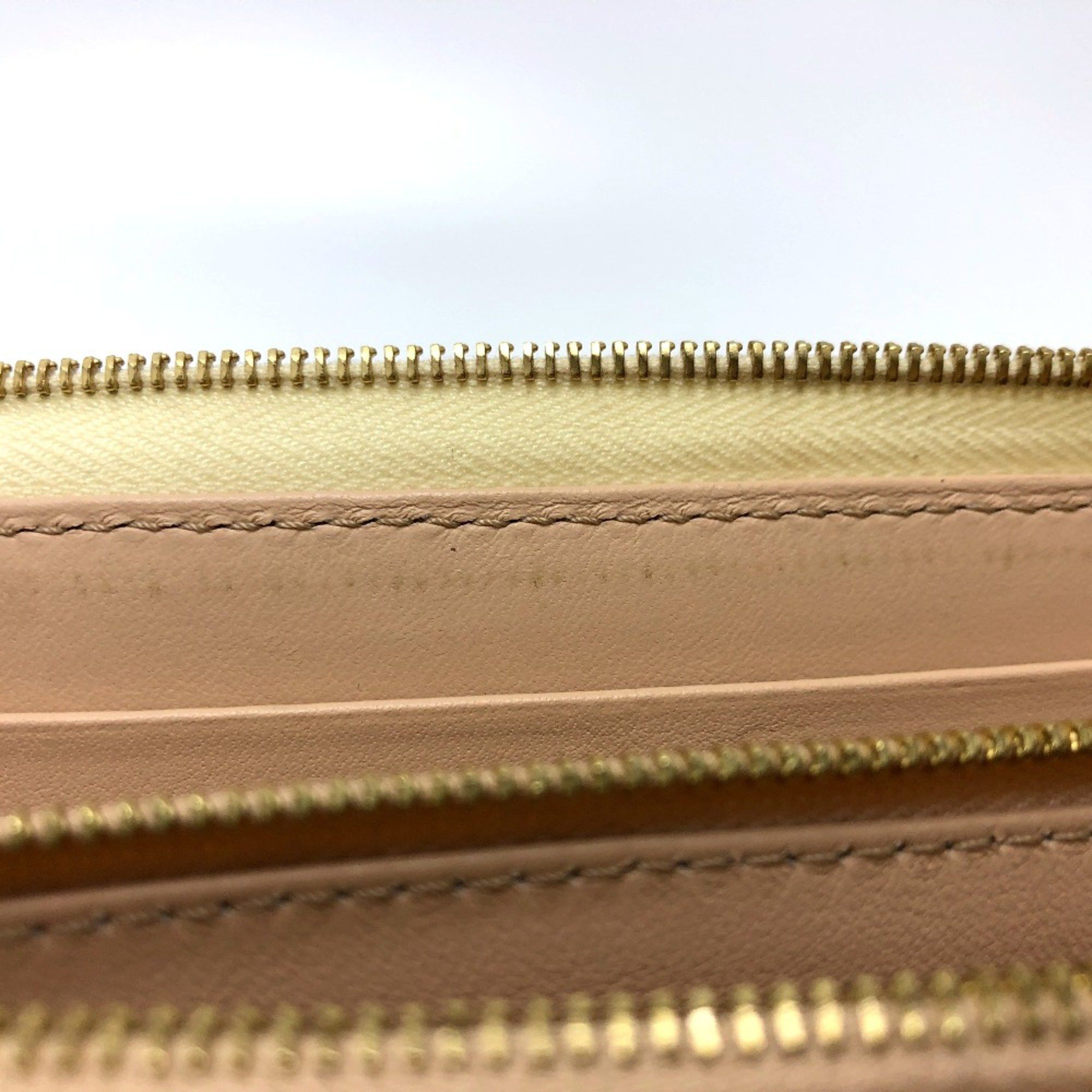 Celine CELINE Zip Around Long Wallet BeigeBased GoldHardware Size ONE SIZE - 13 Thumbnail