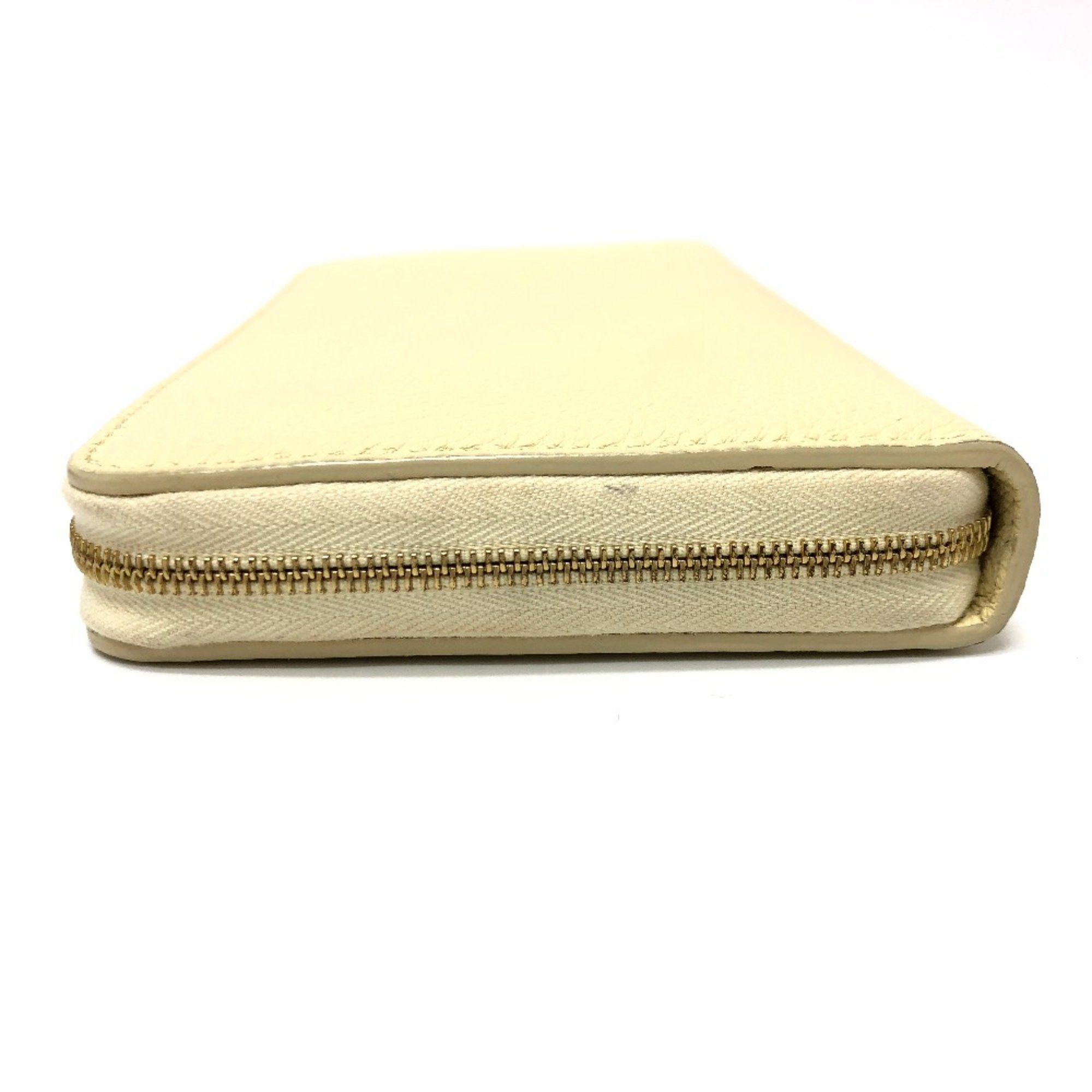 Celine CELINE Zip Around Long Wallet BeigeBased GoldHardware Size ONE SIZE - 3 Thumbnail