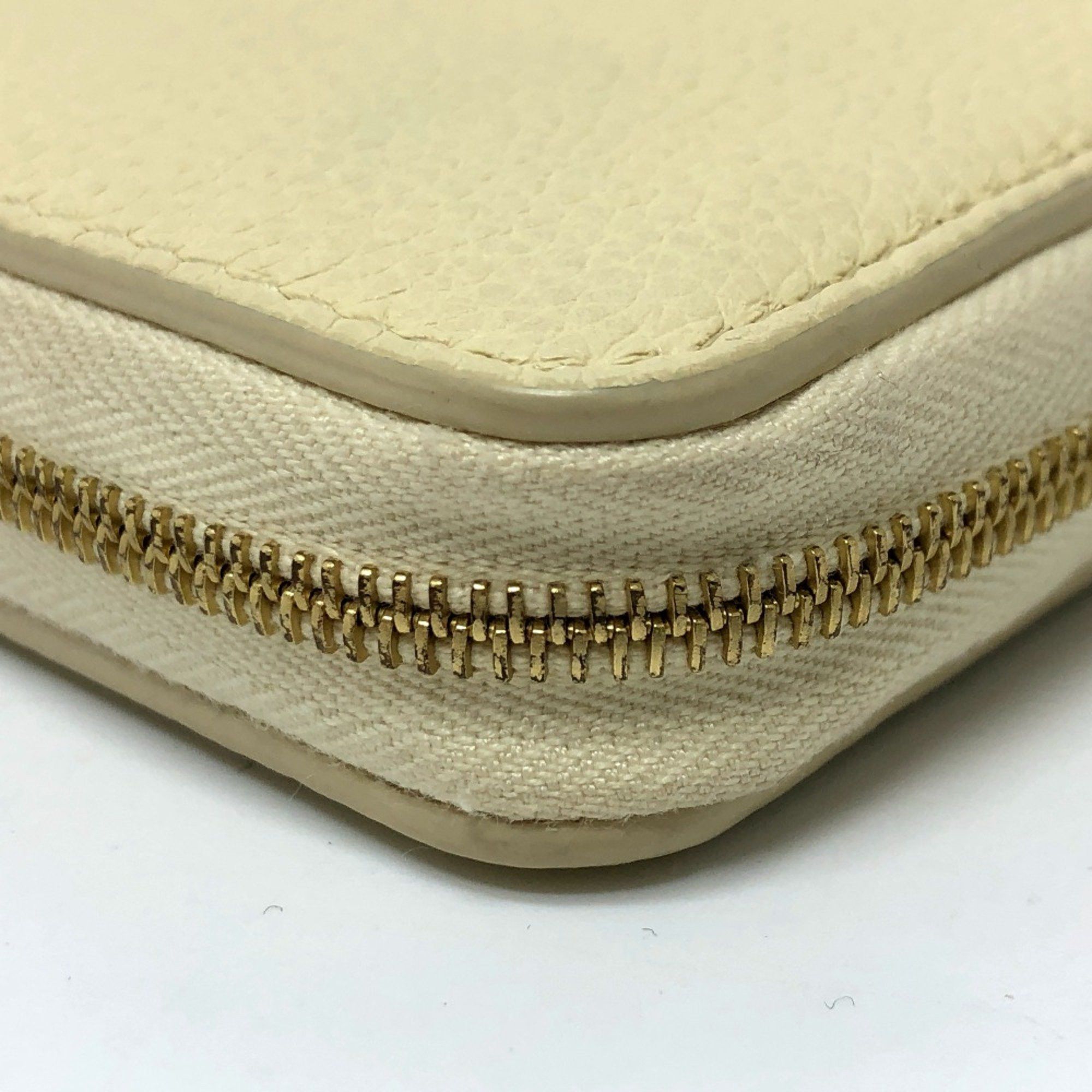 Celine CELINE Zip Around Long Wallet BeigeBased GoldHardware Size ONE SIZE - 8 Thumbnail