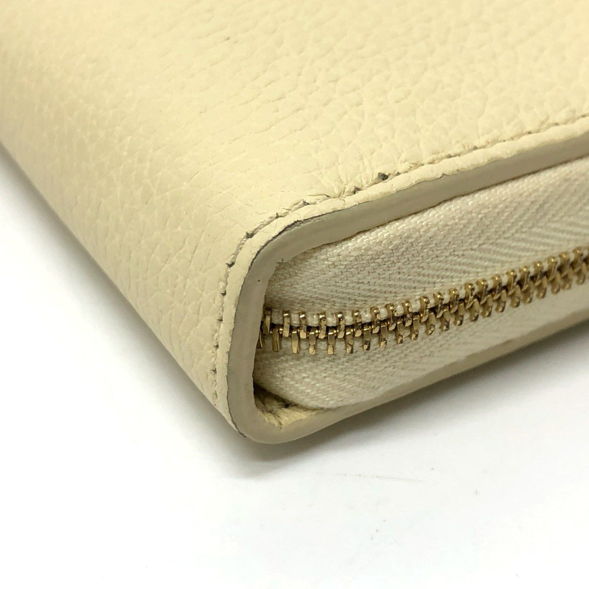Celine CELINE Zip Around Long Wallet BeigeBased GoldHardware Size ONE SIZE - 9 Thumbnail
