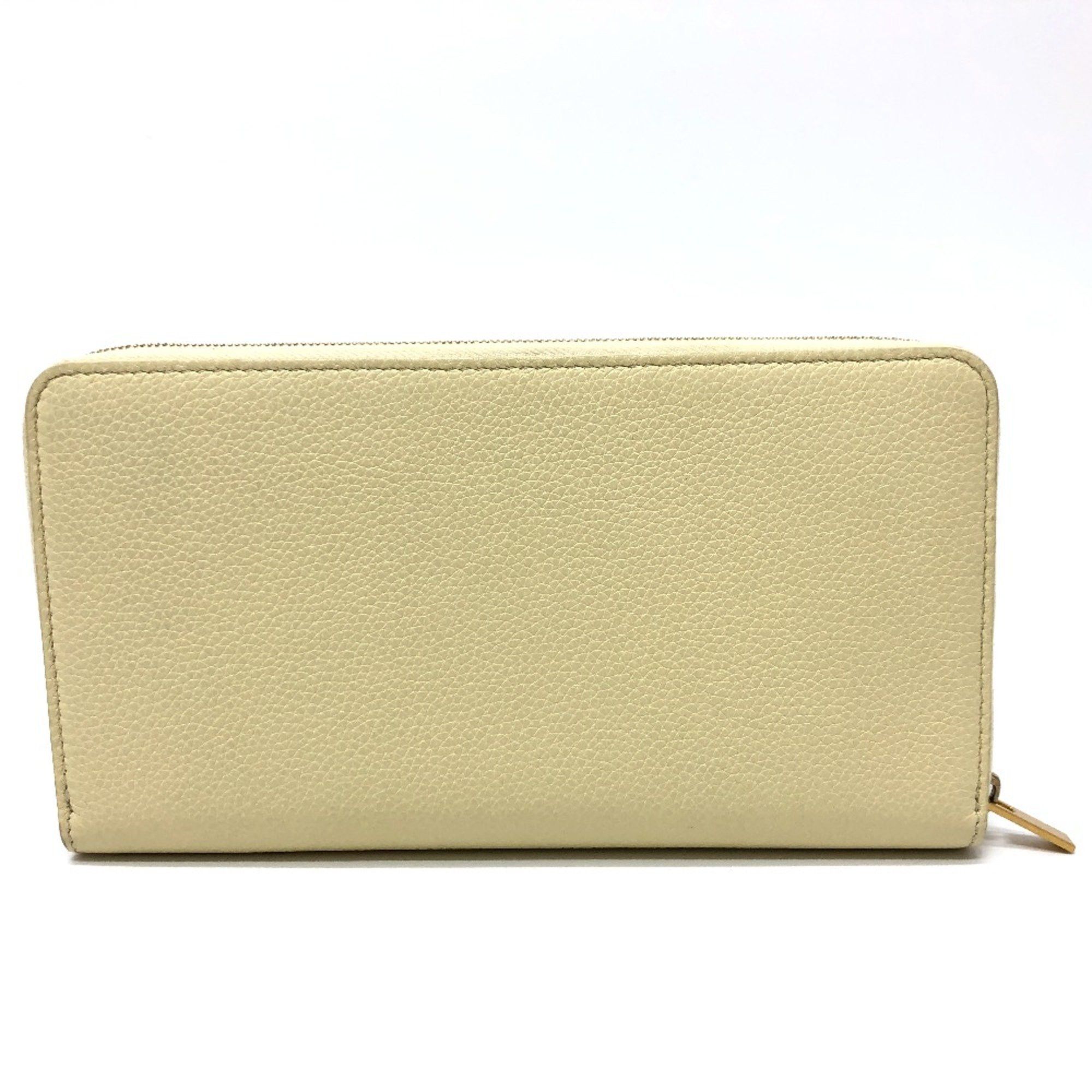 Celine CELINE Zip Around Long Wallet BeigeBased GoldHardware Size ONE SIZE - 2 Thumbnail