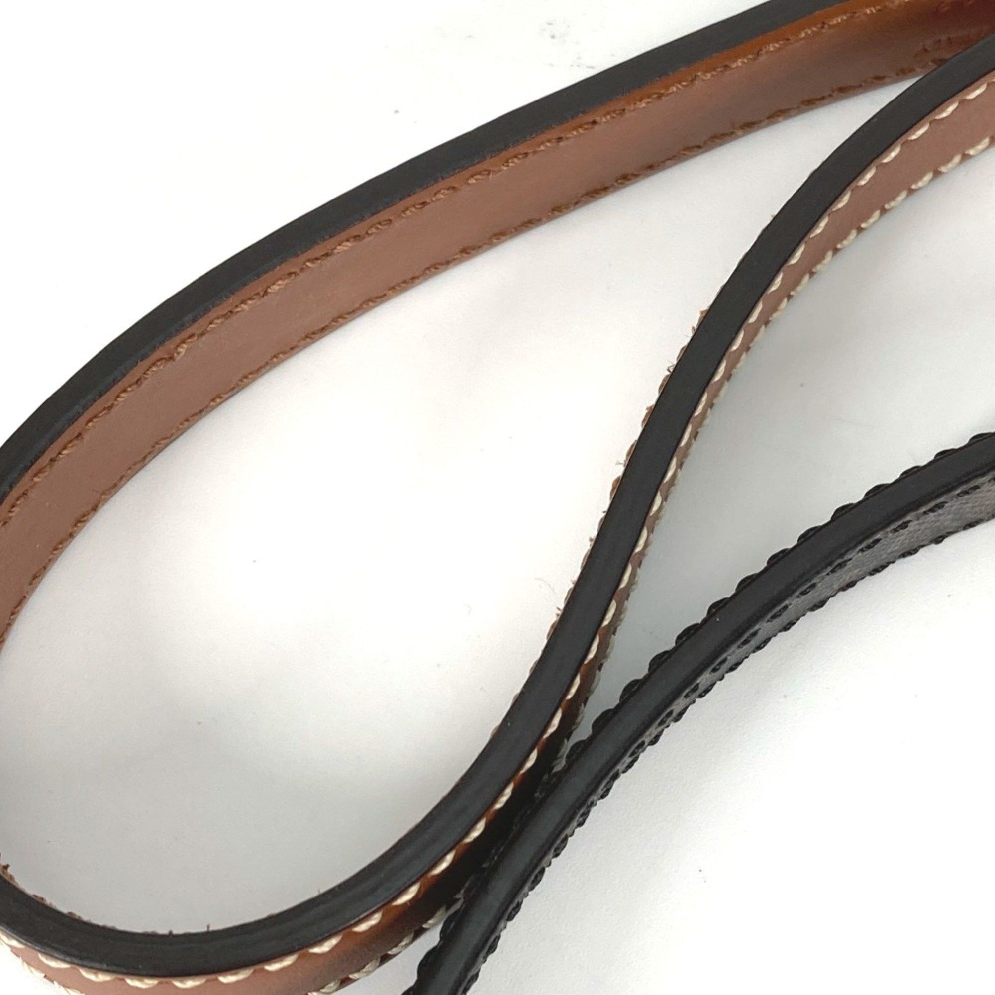 Celine CELINE 4M1582EAV.04LI Triomphe dog pet dog Lead Tan Brown Size ONE SIZE - 8 Thumbnail