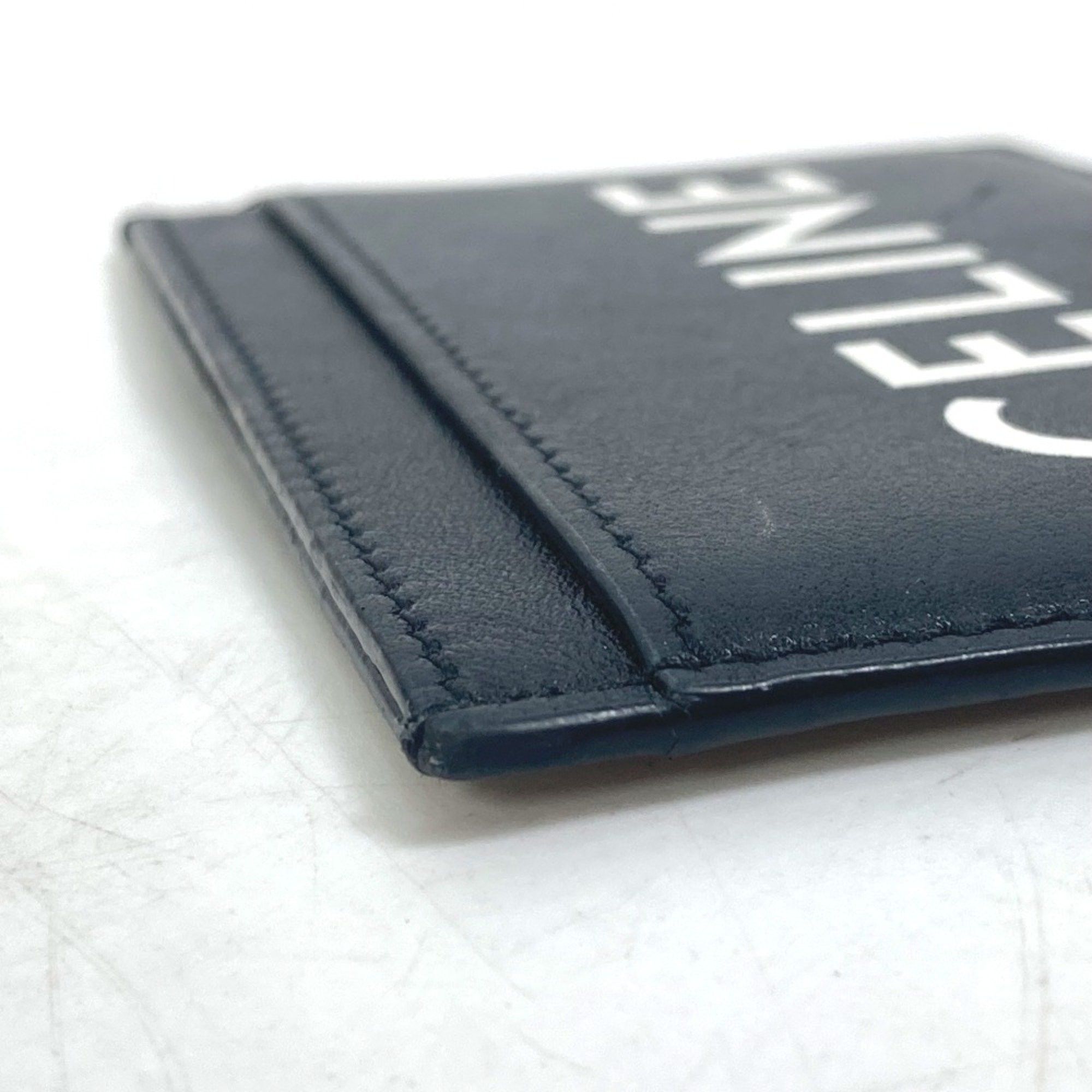 Celine CELINE Card holder Pass Case Card Case Card Case Black White Size ONE SIZE - 12 Thumbnail