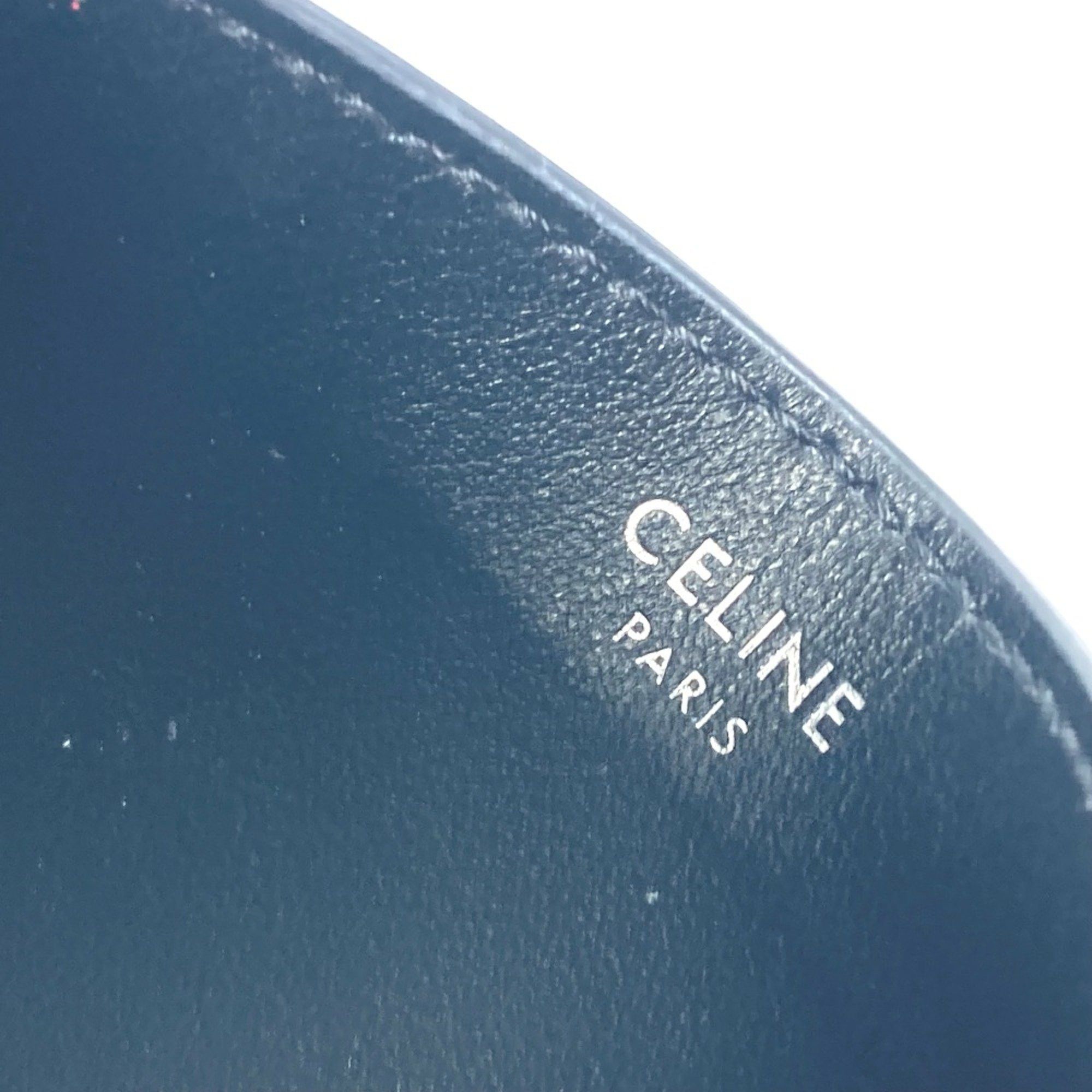 Celine CELINE Card holder Pass Case Card Case Card Case Black White Size ONE SIZE - 5 Thumbnail