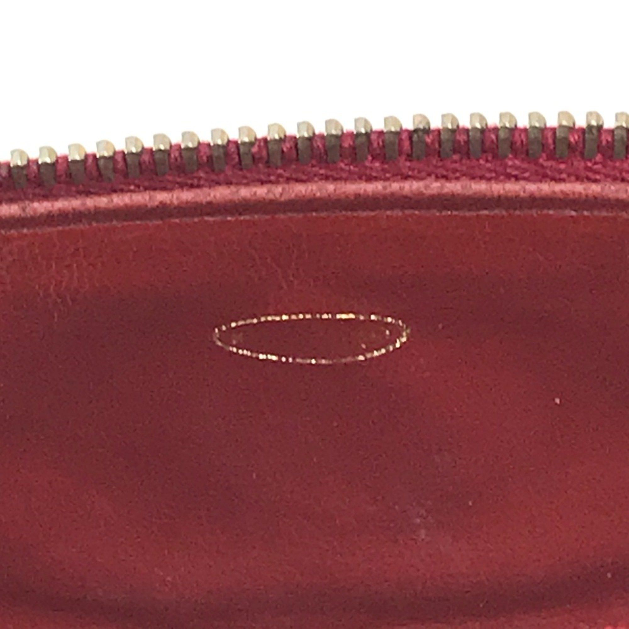 Chanel Chanel CC Mark Bag Hand Bag Vanity bag Red x GoldHardware Size ONE SIZE - 10 Thumbnail