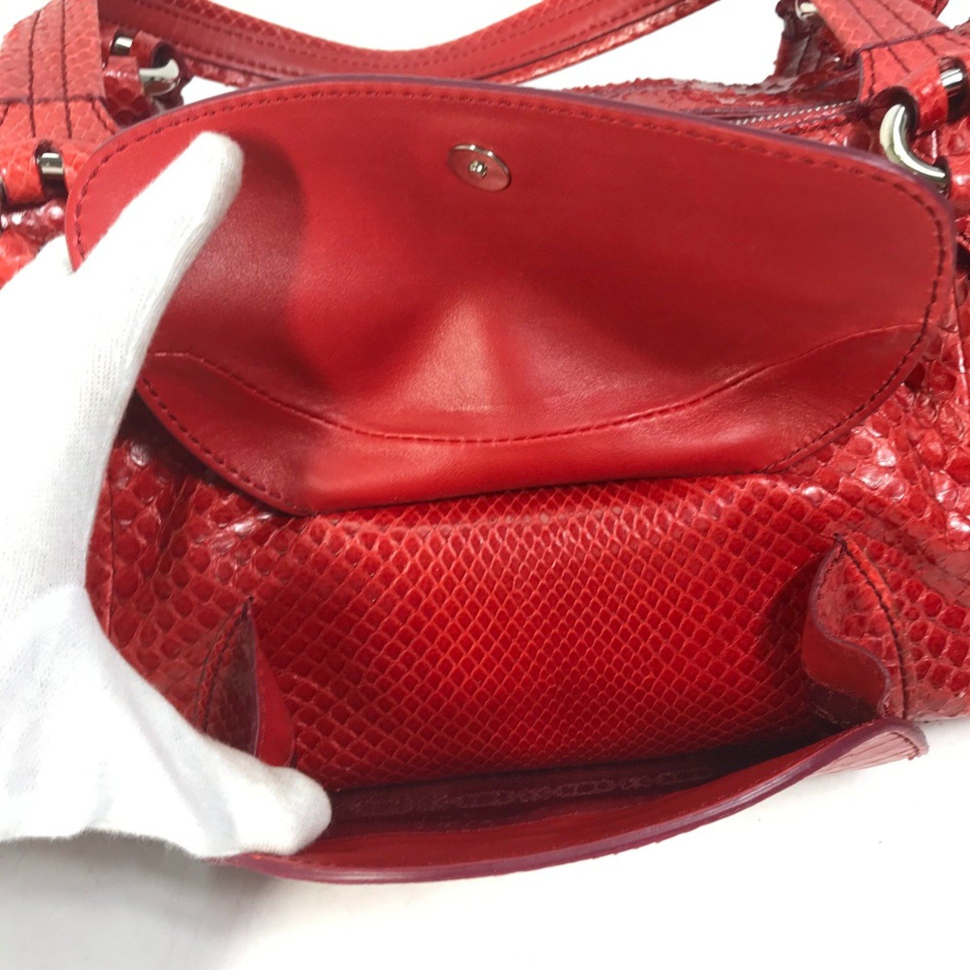 Celine CELINE vintage Shoulder Bag Shoulder Bag Duffle Bag Red Size ONE SIZE - 12 Thumbnail