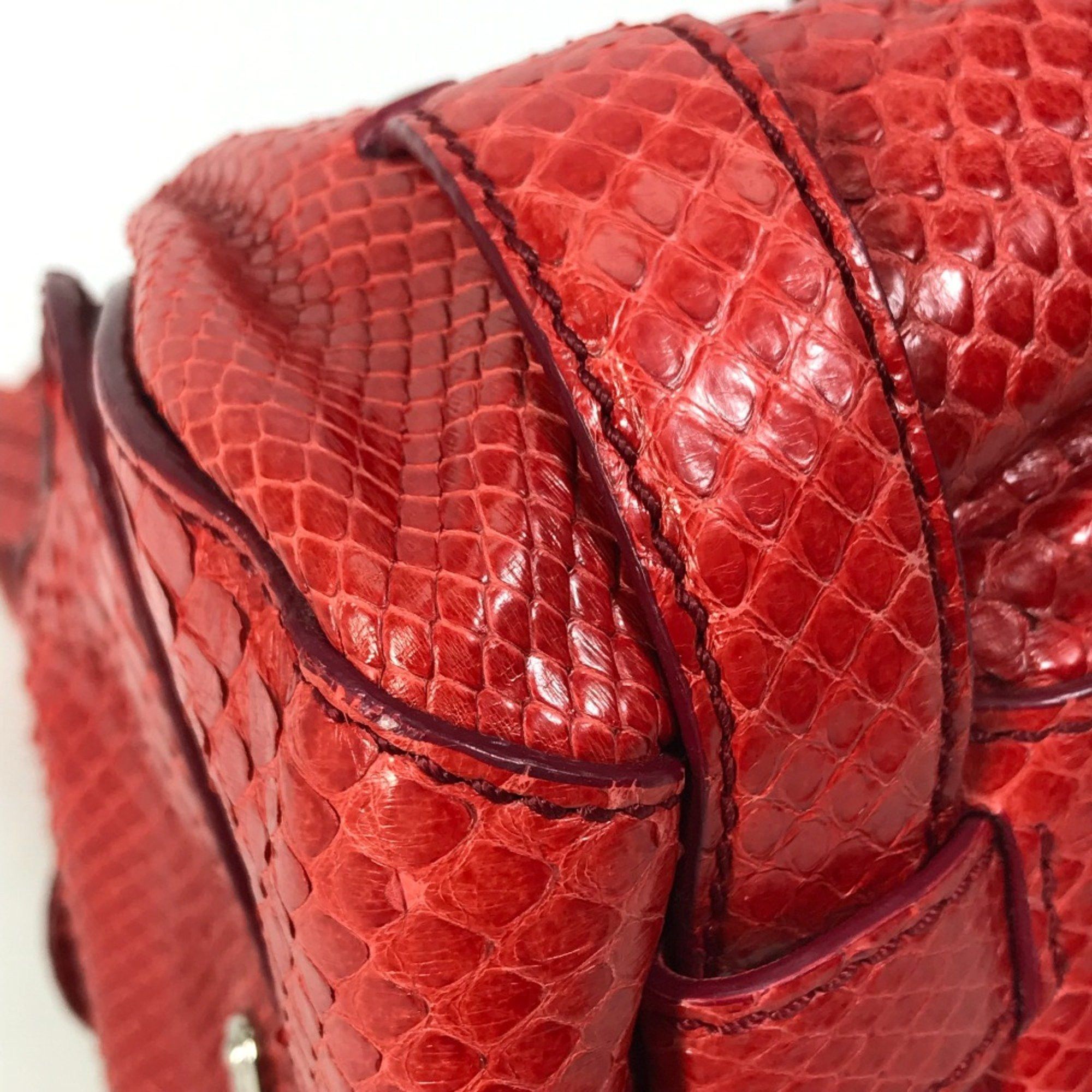 Celine CELINE vintage Shoulder Bag Shoulder Bag Duffle Bag Red Size ONE SIZE - 6 Thumbnail
