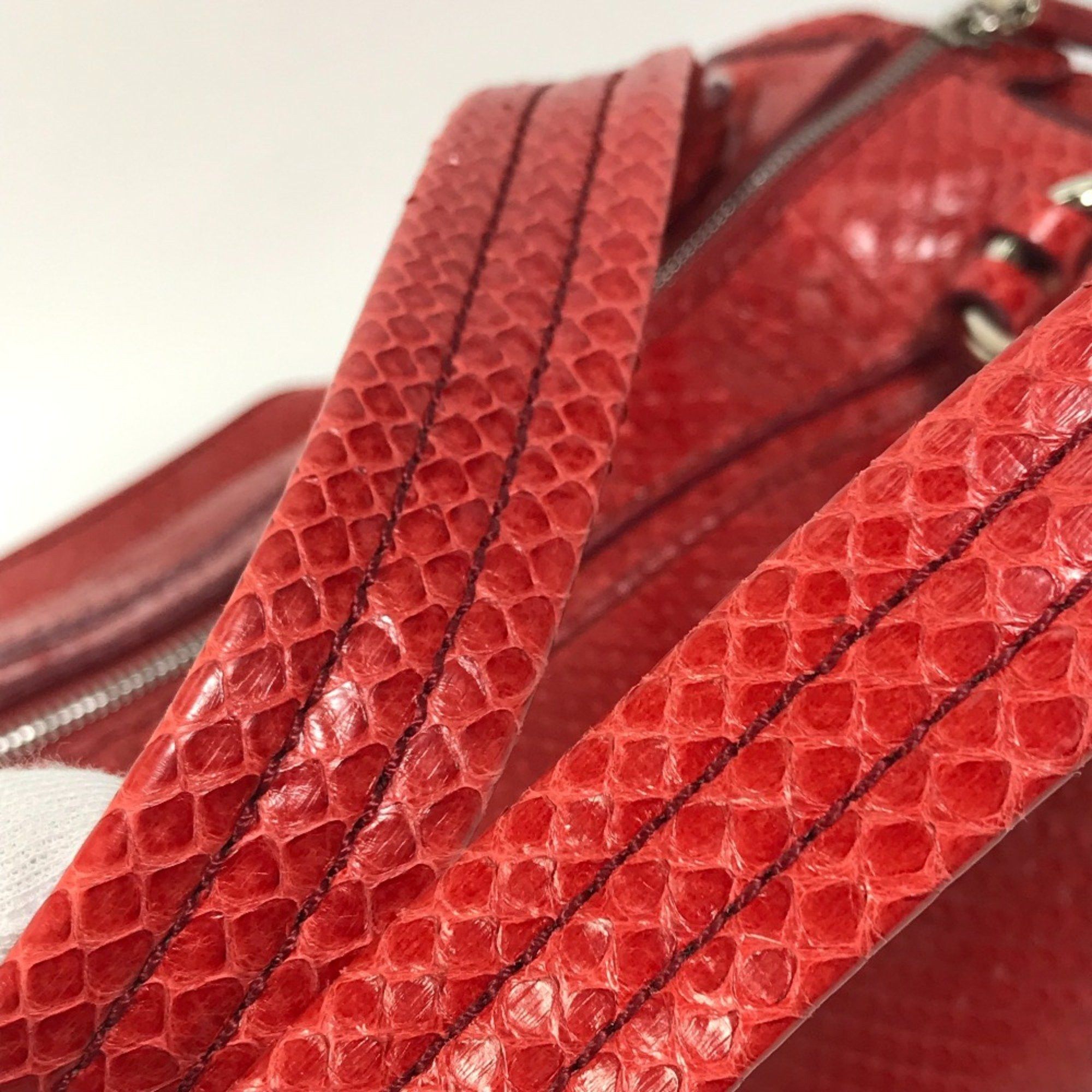 Celine CELINE vintage Shoulder Bag Shoulder Bag Duffle Bag Red Size ONE SIZE - 10 Thumbnail