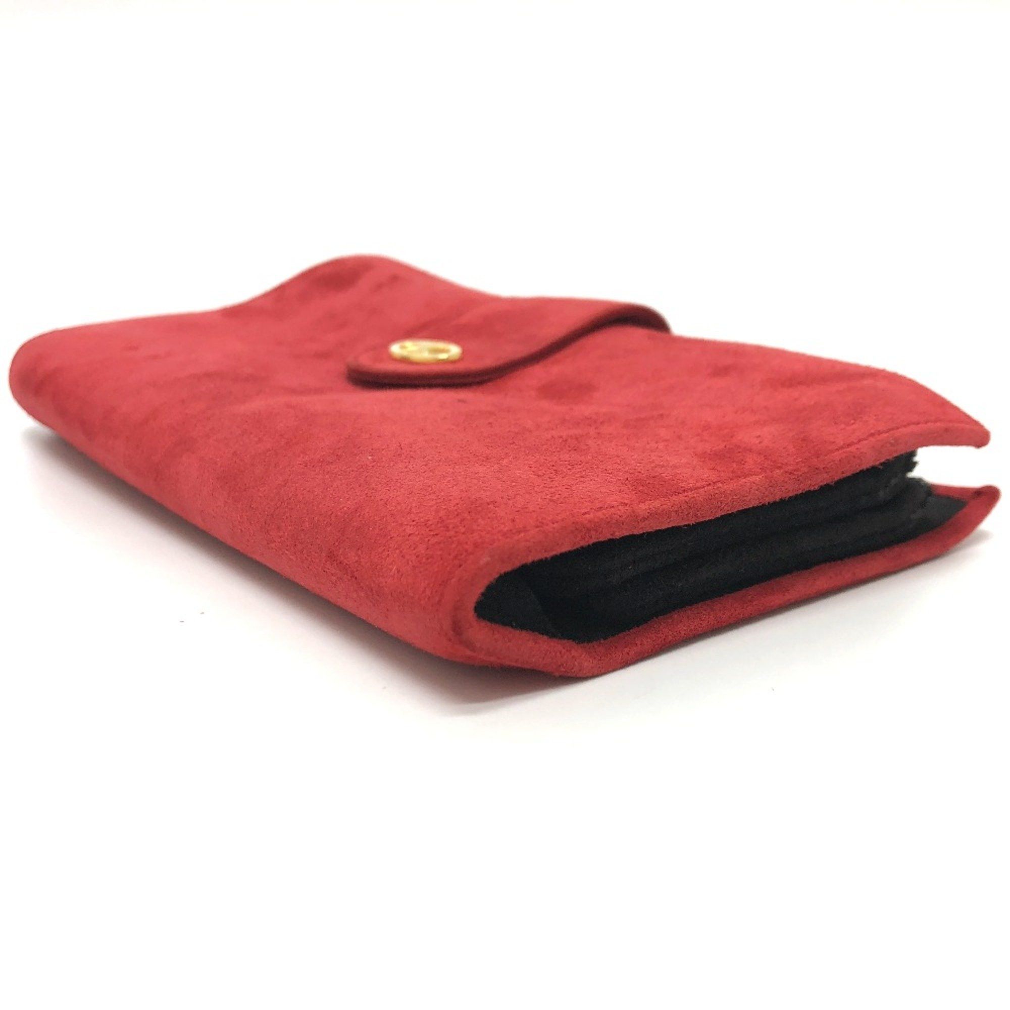 Celine CELINE Jewelry case Bifold Accessory case Red GoldHardware Size ONE SIZE - 3 Thumbnail