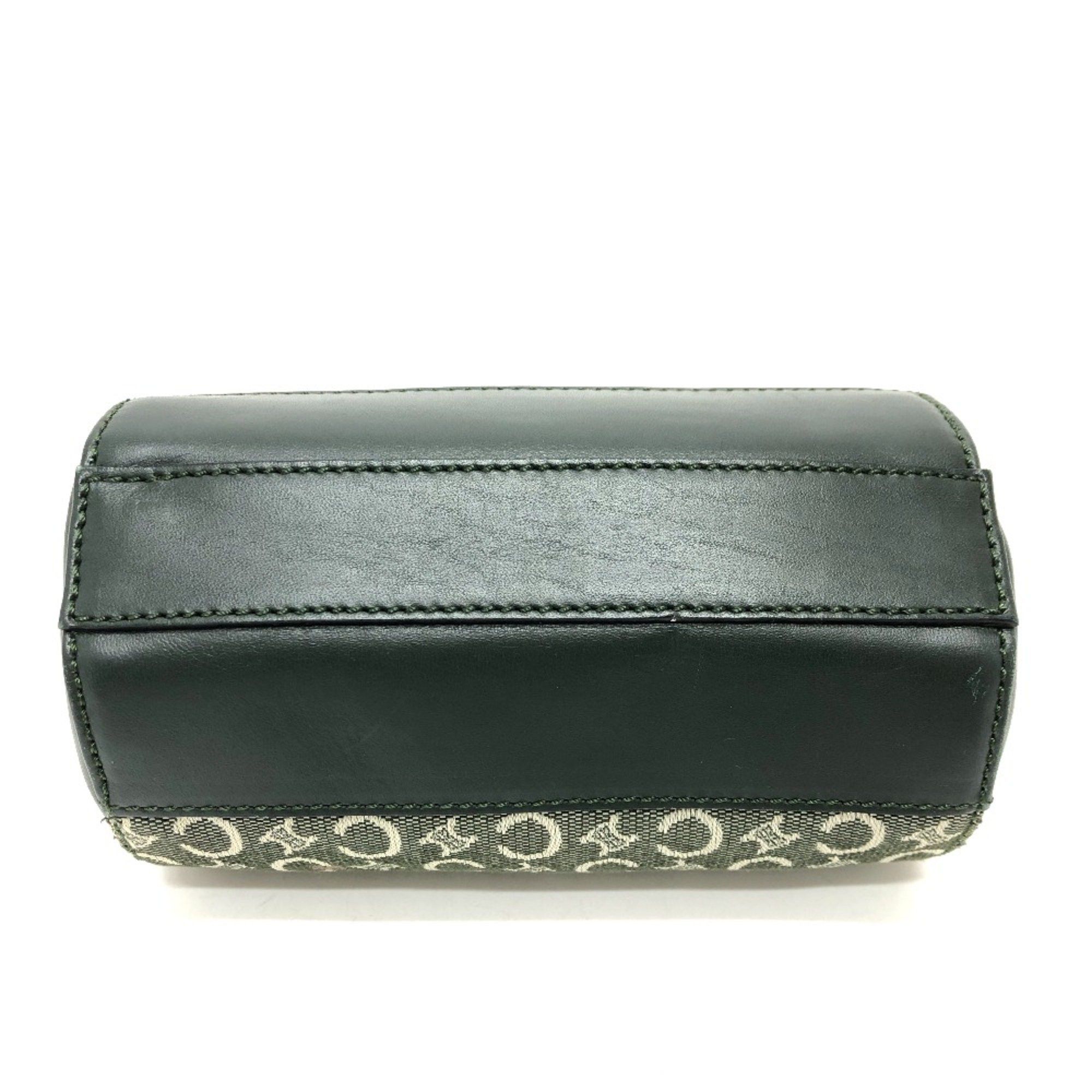 Celine CELINE C Macadam Cosmetics Pouch Vanity Bag Accessories Pouch khaki GoldHardware Size ONE SIZE - 4 Thumbnail