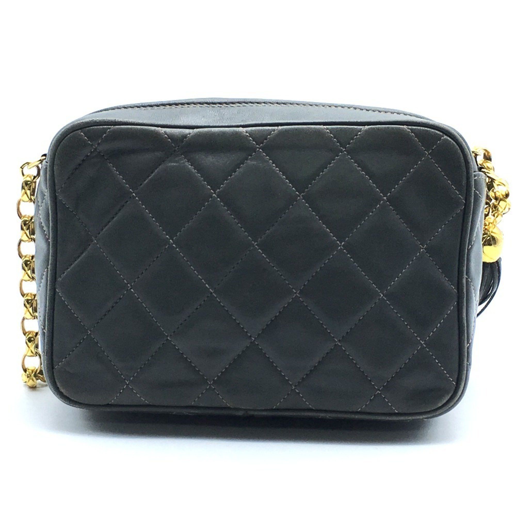 Chanel Chanel CC Mark Bag Single Chain Shoulder Bag Gray Based GoldHardware Size ONE SIZE - 2 Thumbnail