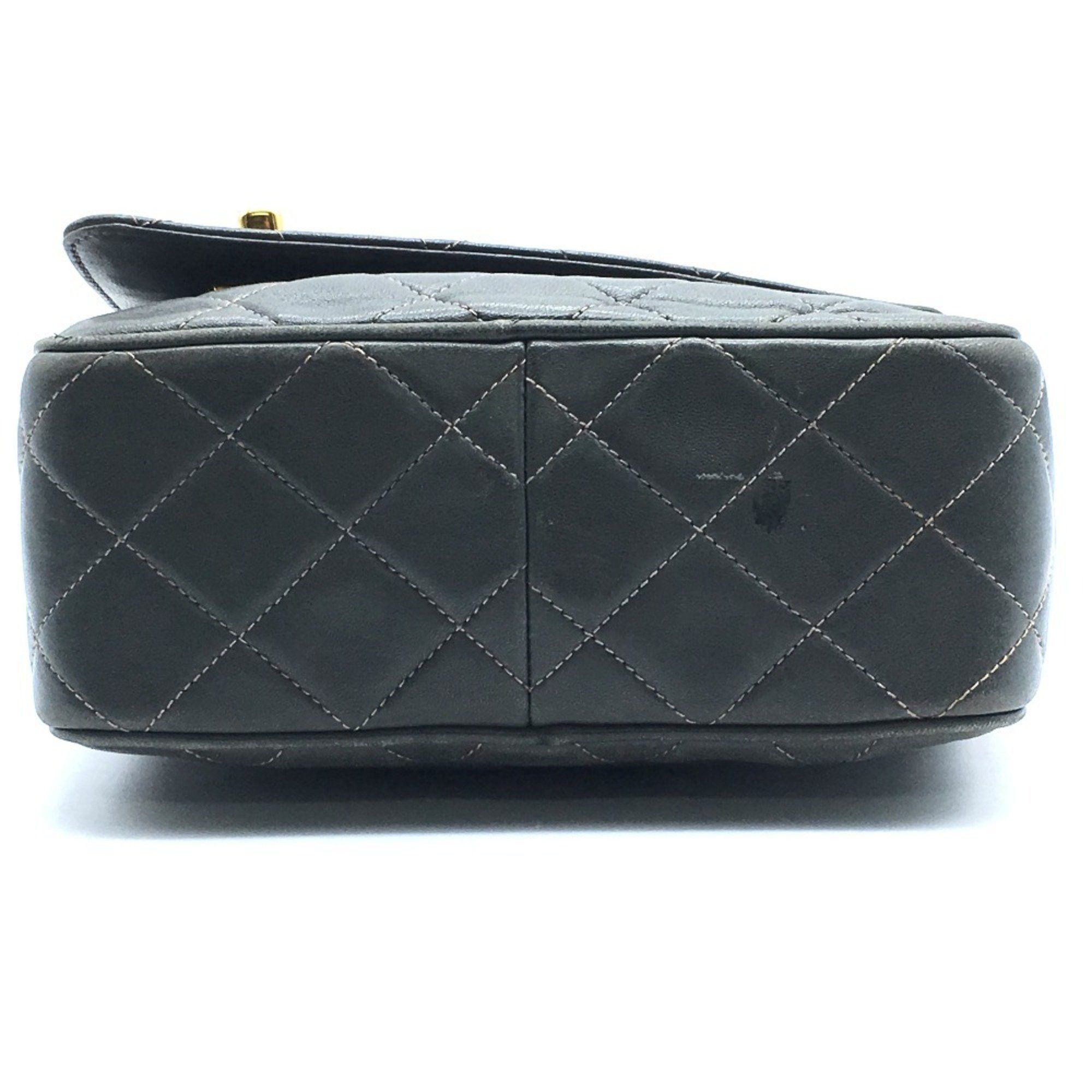 Chanel Chanel CC Mark Bag Single Chain Shoulder Bag Gray Based GoldHardware Size ONE SIZE - 5 Thumbnail