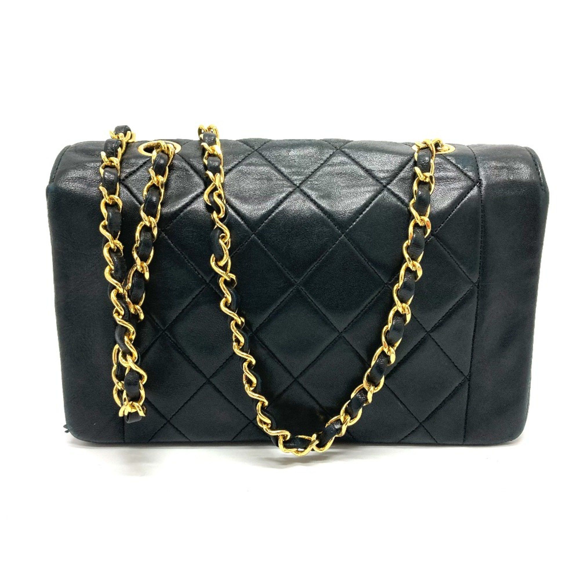 Chanel Chanel CCCC Mark Bag Single Chain Shoulder Bag Black GoldHardware Size ONE SIZE - 2 Thumbnail