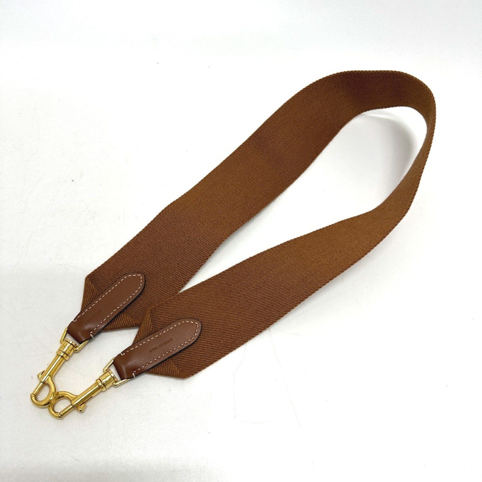 Celine CELINE Bag Shoulder strap Brown White Size ONE SIZE - 2 Thumbnail