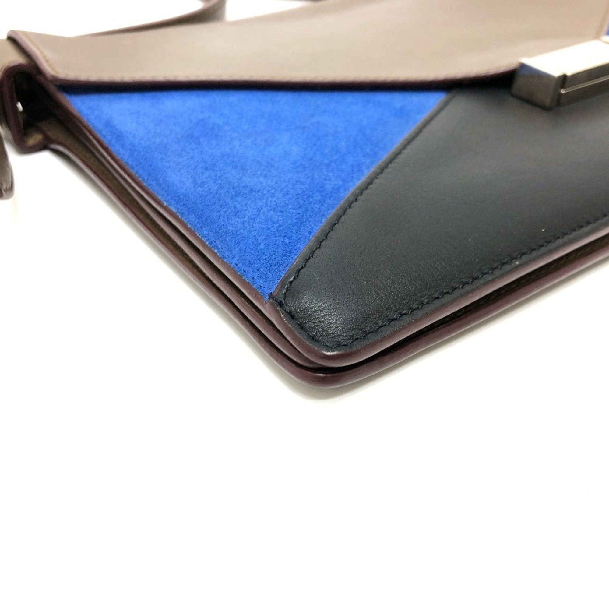 Celine CELINE Crossbody bag Shoulder Bag Brown Black/Blue/SilverHardware Size ONE SIZE - 3 Thumbnail