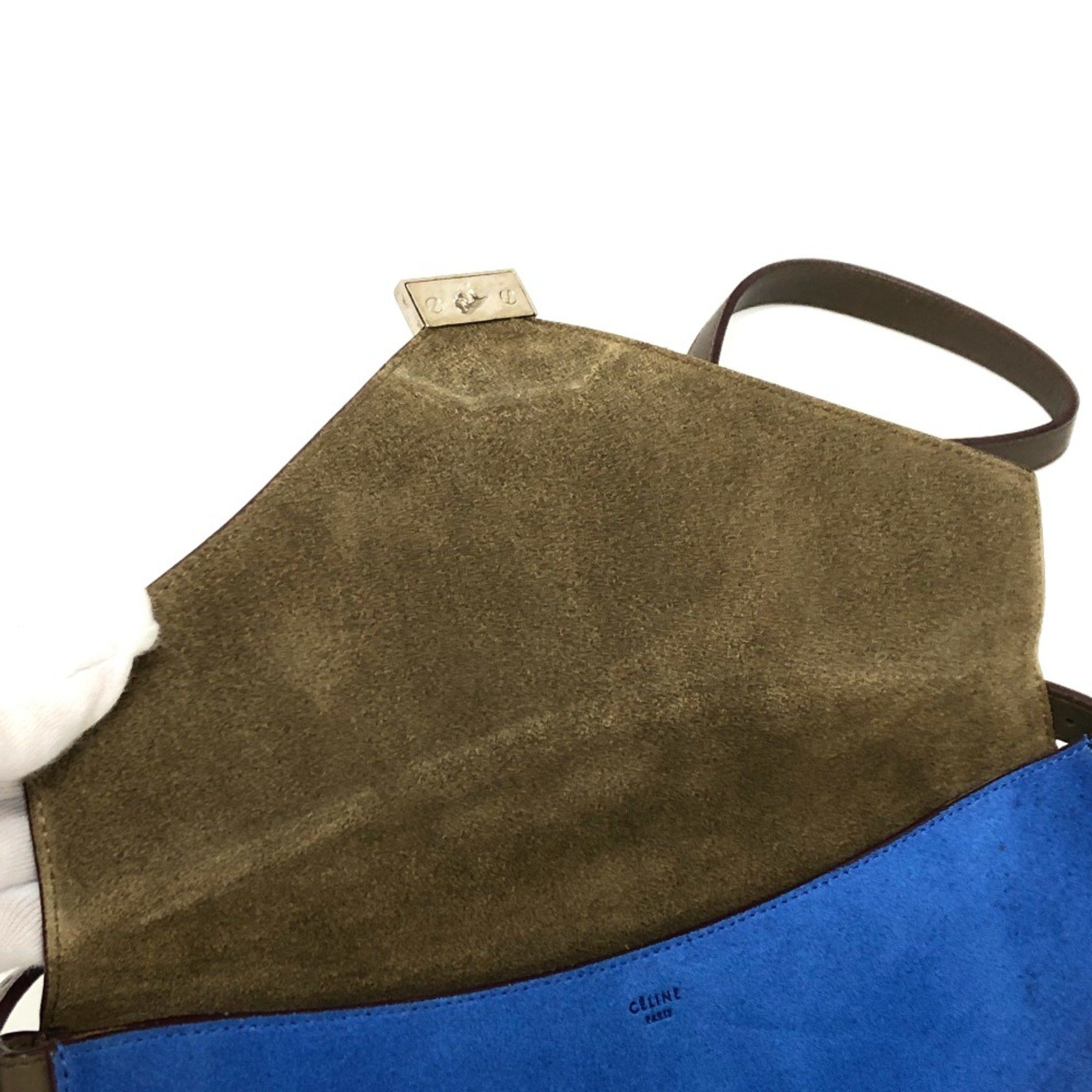 Celine CELINE Crossbody bag Shoulder Bag Brown Black/Blue/SilverHardware Size ONE SIZE - 8 Thumbnail