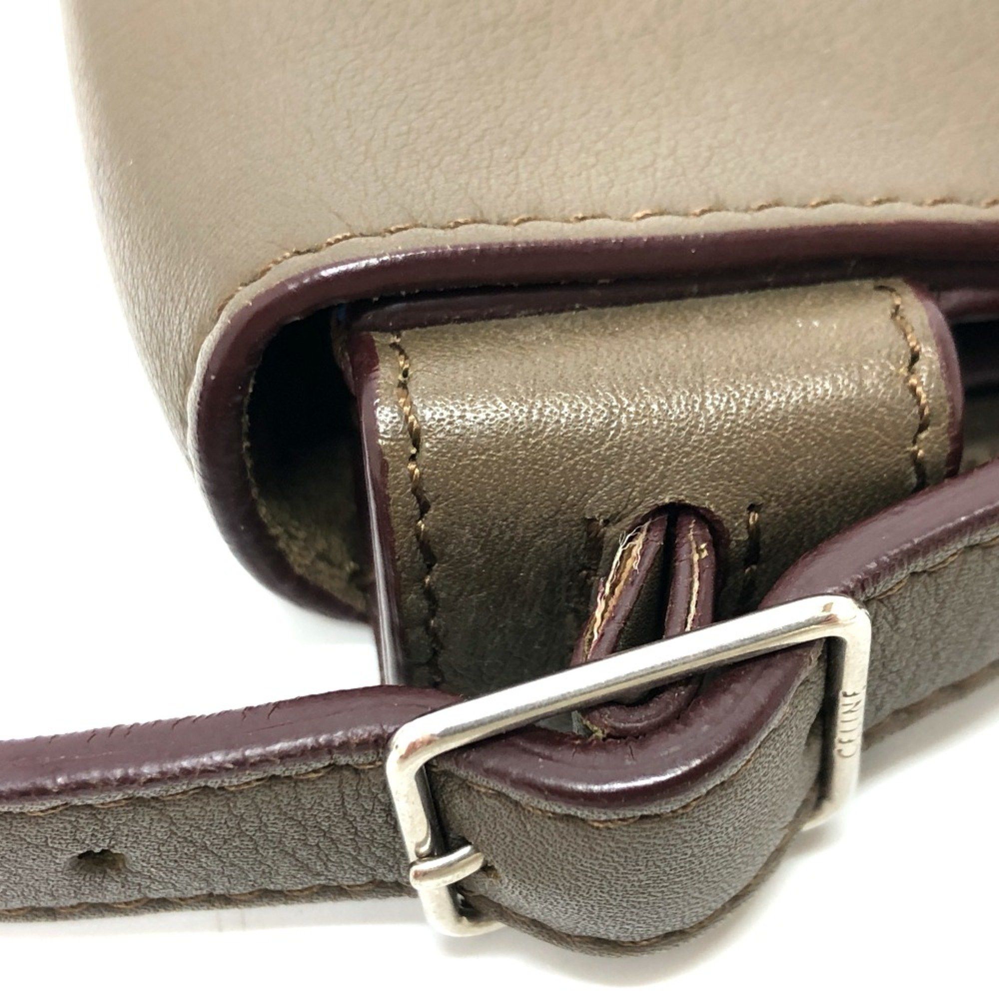 Celine CELINE Crossbody bag Shoulder Bag Brown Black/Blue/SilverHardware Size ONE SIZE - 7 Thumbnail