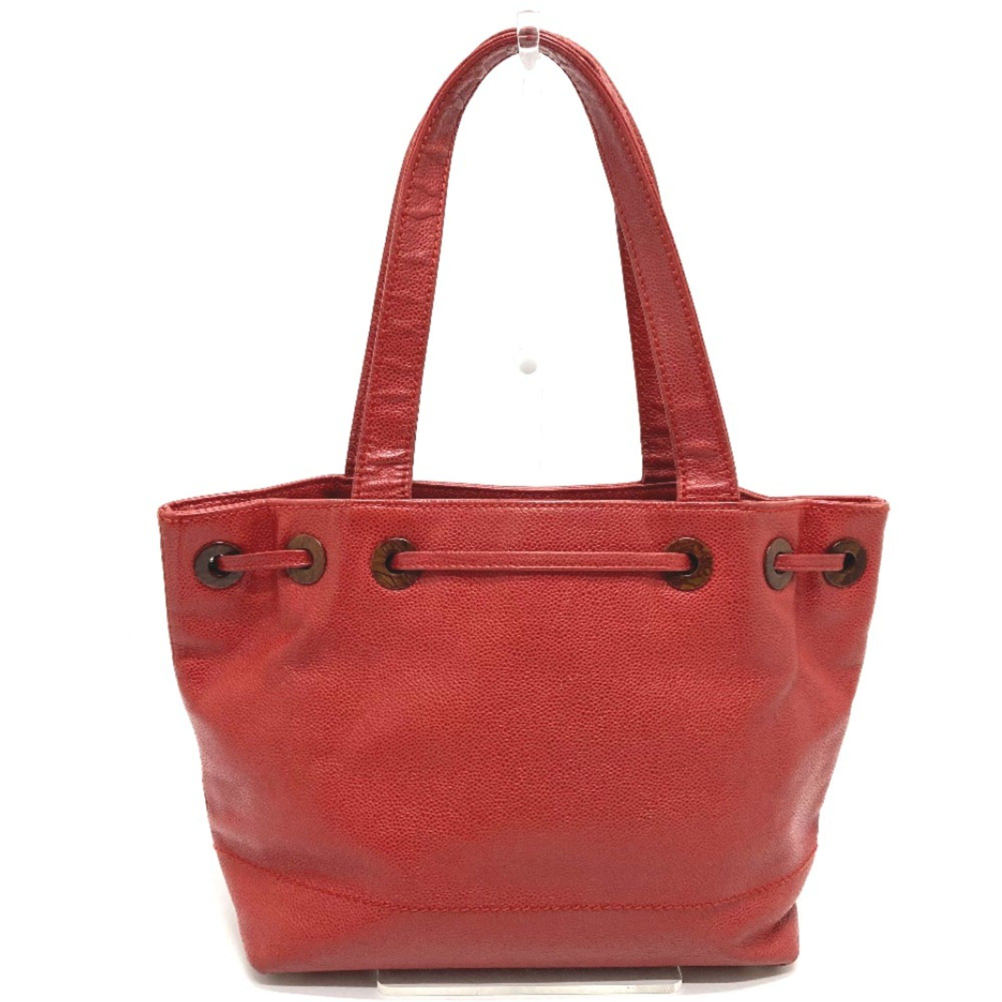 Chanel Chanel CC Mark bag vintage Tote Bag Red Size ONE SIZE - 2 Thumbnail