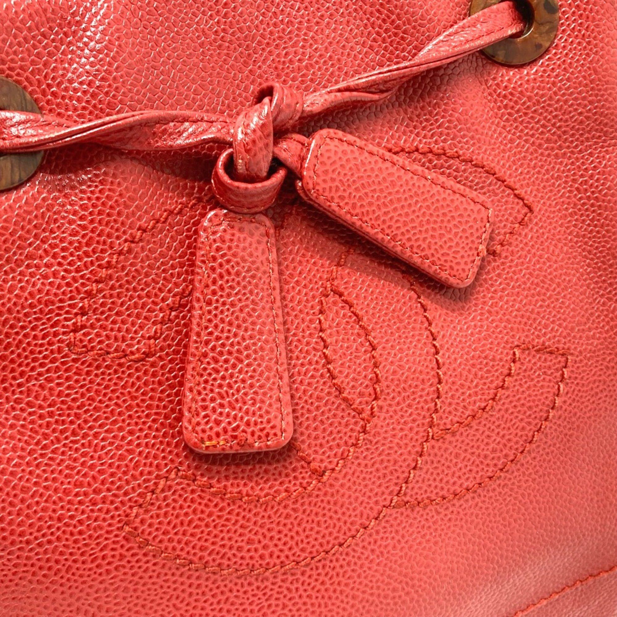 Chanel Chanel CC Mark bag vintage Tote Bag Red Size ONE SIZE - 3 Thumbnail