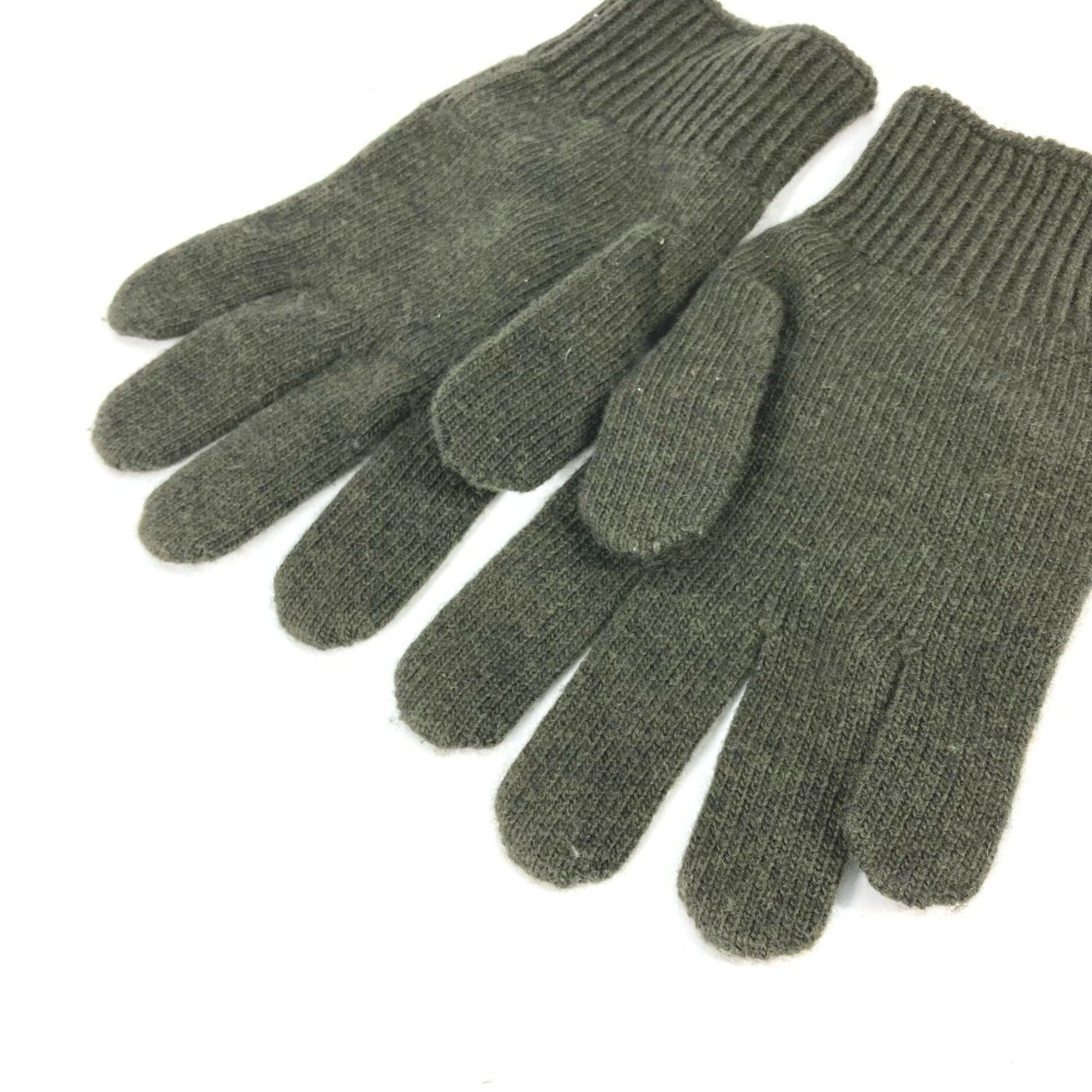 Celine CELINE 2AC55588S gloves Glove khaki White Size ONE SIZE - 4 Thumbnail