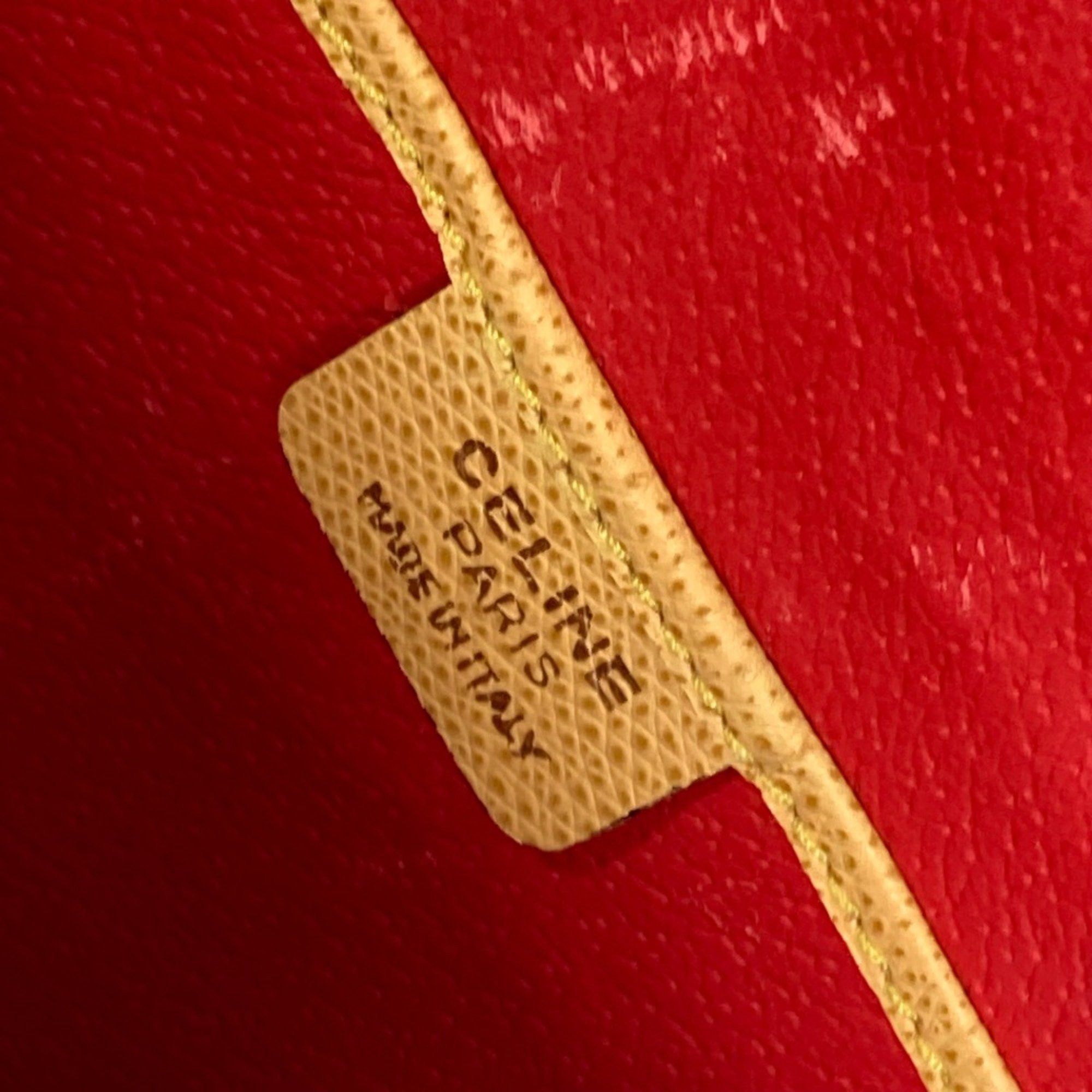 Celine CELINE backpack bag Mini Backpack Backpack Beige Red Size ONE SIZE - 13 Thumbnail