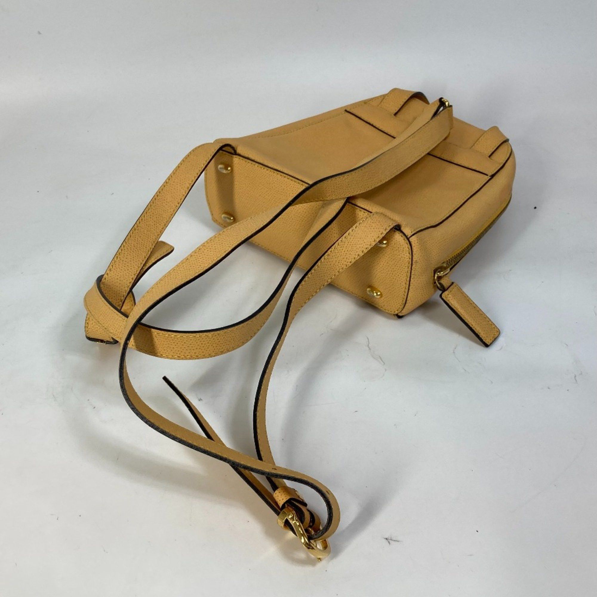 Celine CELINE backpack bag Mini Backpack Backpack Beige Red Size ONE SIZE - 10 Thumbnail