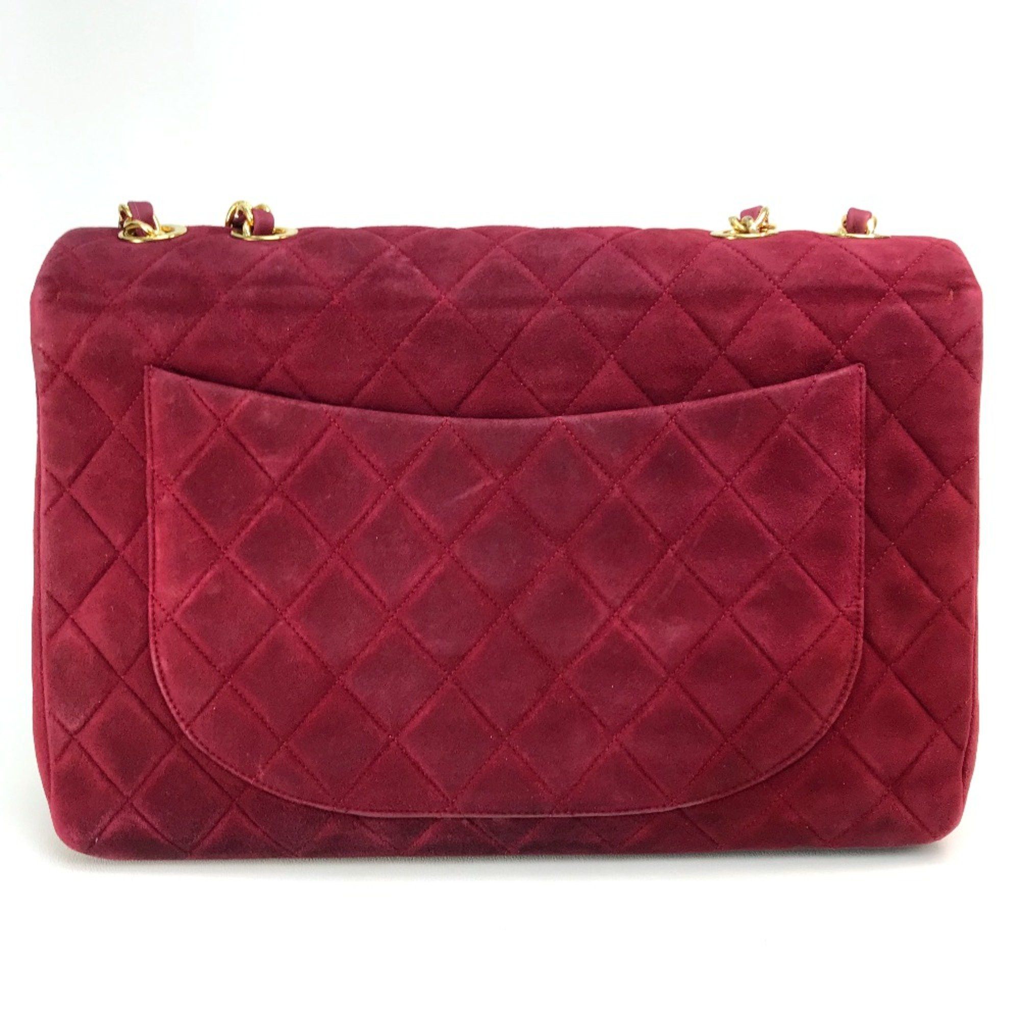 Chanel Chanel CC Mark Bag Double Chain Shoulder Bag Bordeaux GoldHardware Size ONE SIZE - 2 Thumbnail