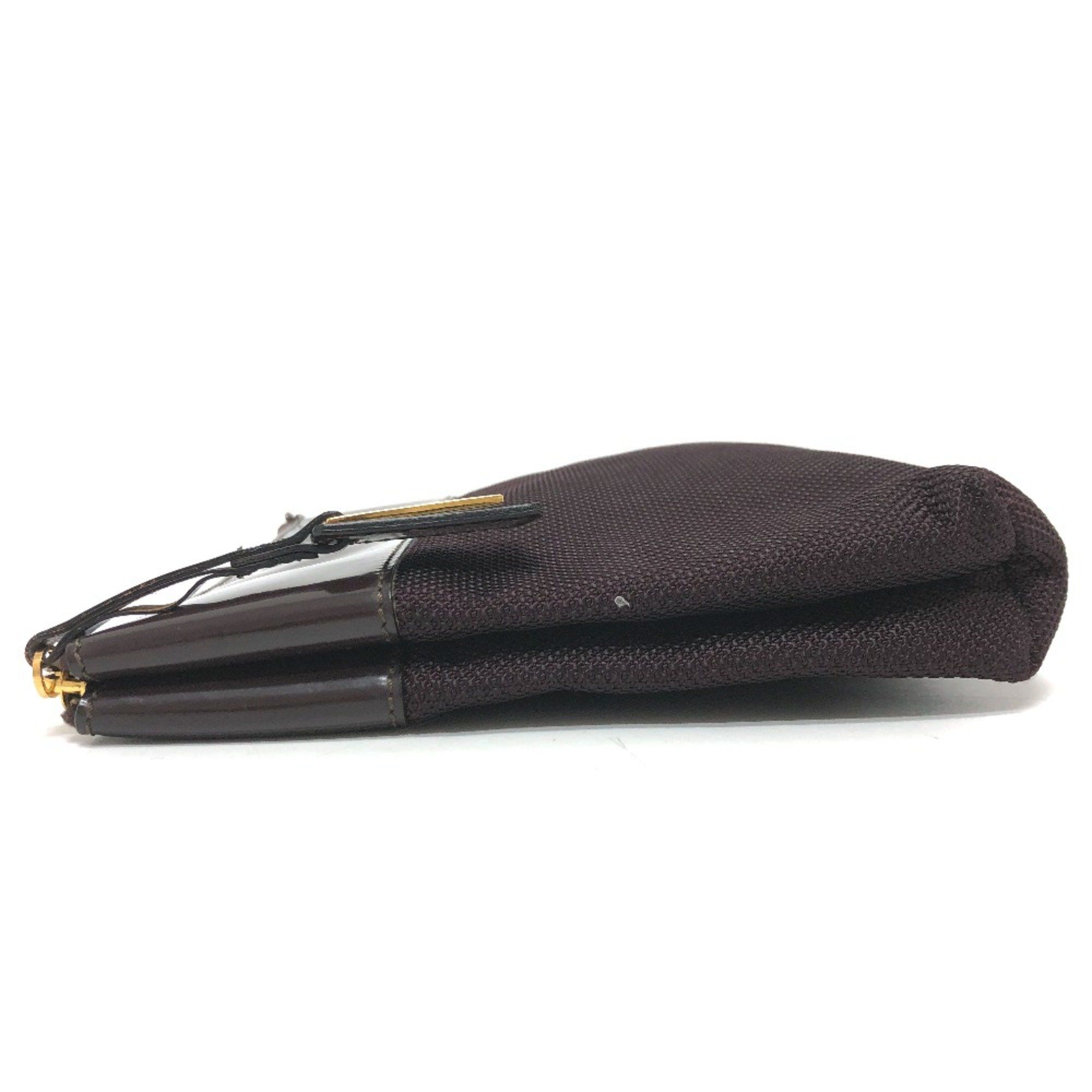 Celine CELINE Pouch Brown GoldHardware Size ONE SIZE - 3 Thumbnail
