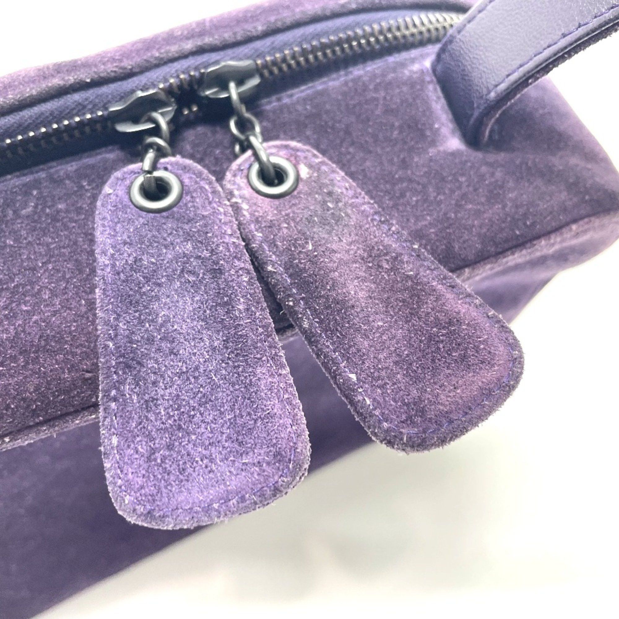 Chanel Chanel CC Mark bag fashion accessory handbag Hand Bag purple Size ONE SIZE - 6 Thumbnail