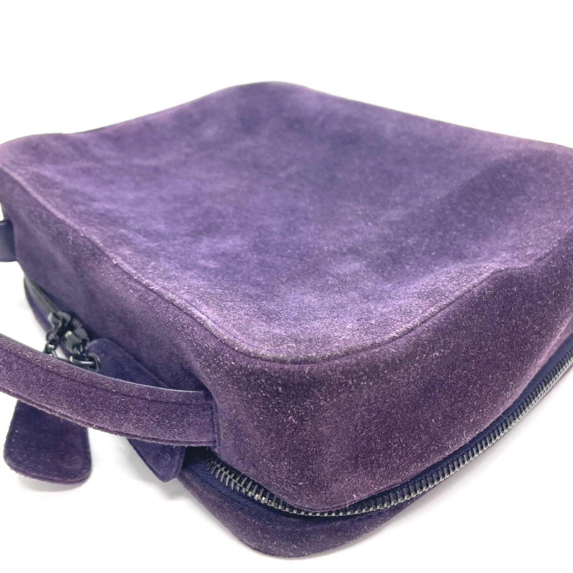 Chanel Chanel CC Mark bag fashion accessory handbag Hand Bag purple Size ONE SIZE - 4 Thumbnail