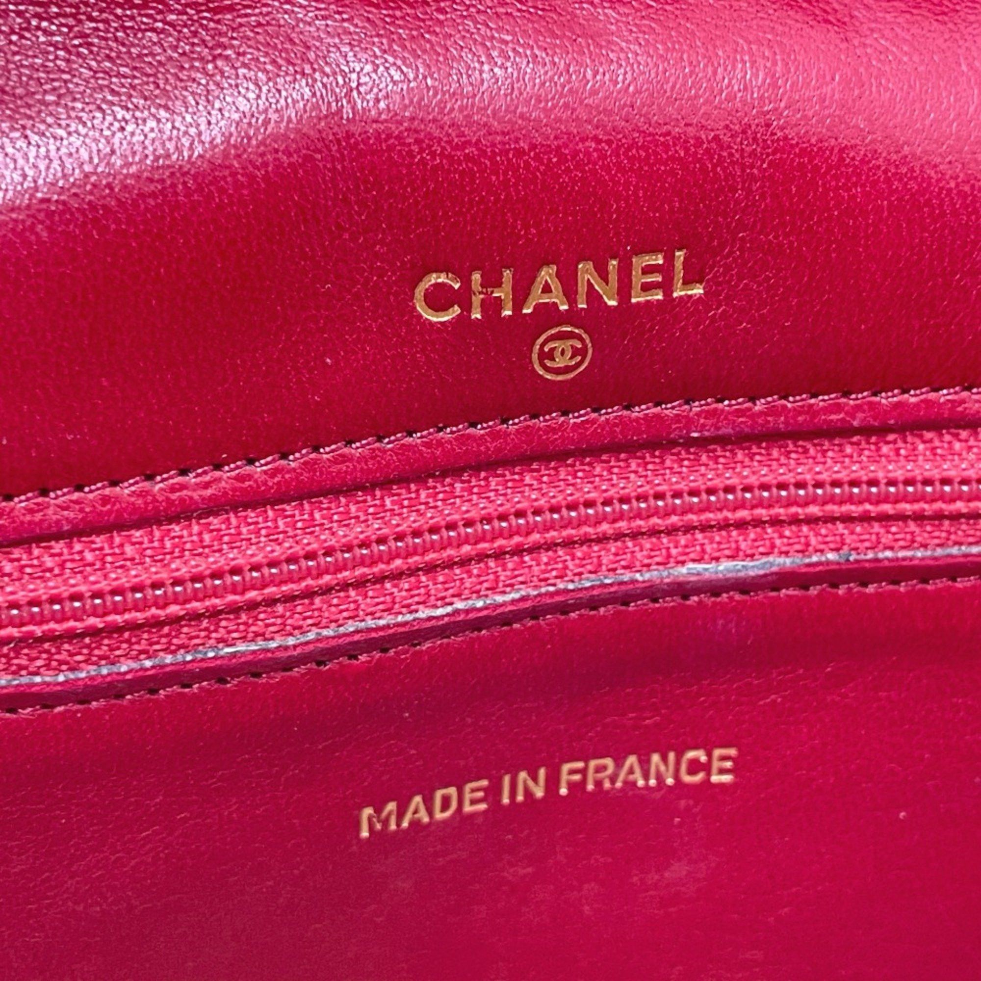 Chanel Chanel Bicolole Bag Chain Shoulder Shoulder Bag Red x GoldHardware Size ONE SIZE - 13 Thumbnail